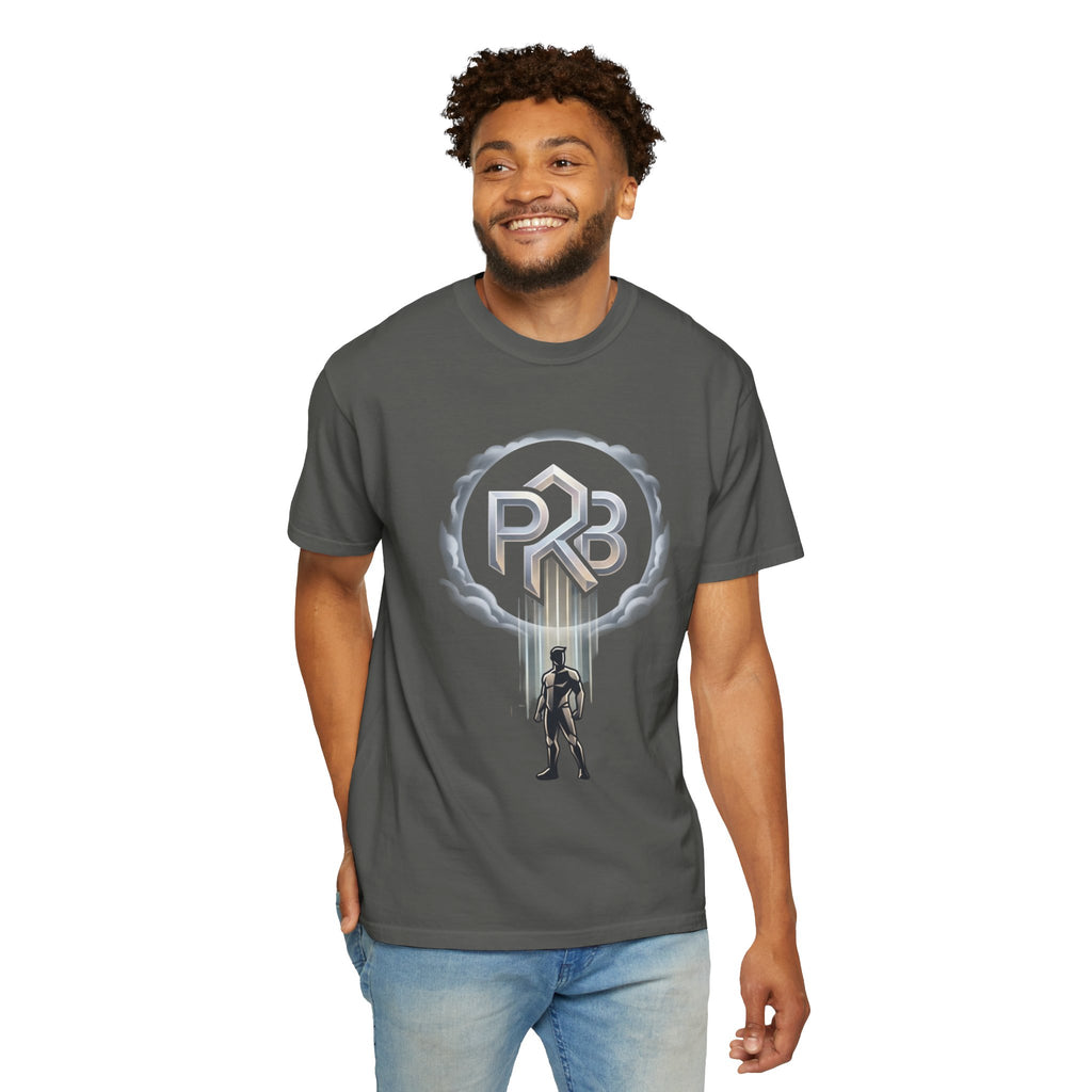 PRB Warrior Emblem Graphic Tee | Vintage Logo Shirt for Gamers & Fantasy Fans by Printify