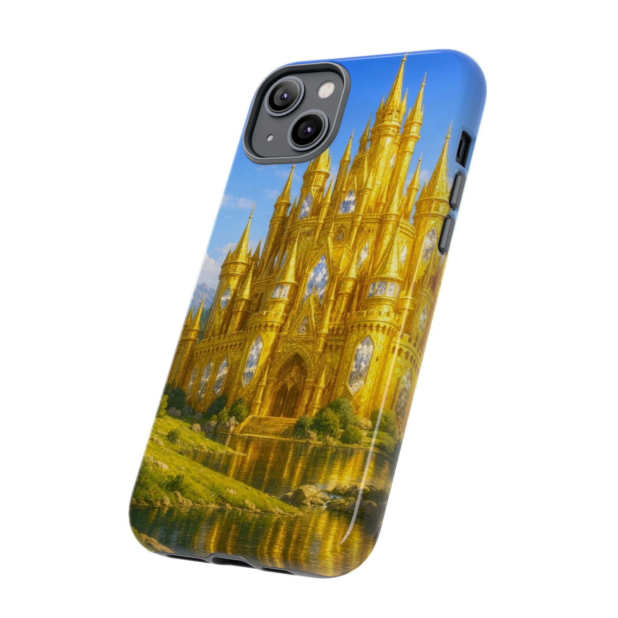 PRB Golden Castle iPhone Case | Fantasy Palace Phone Case by Printify