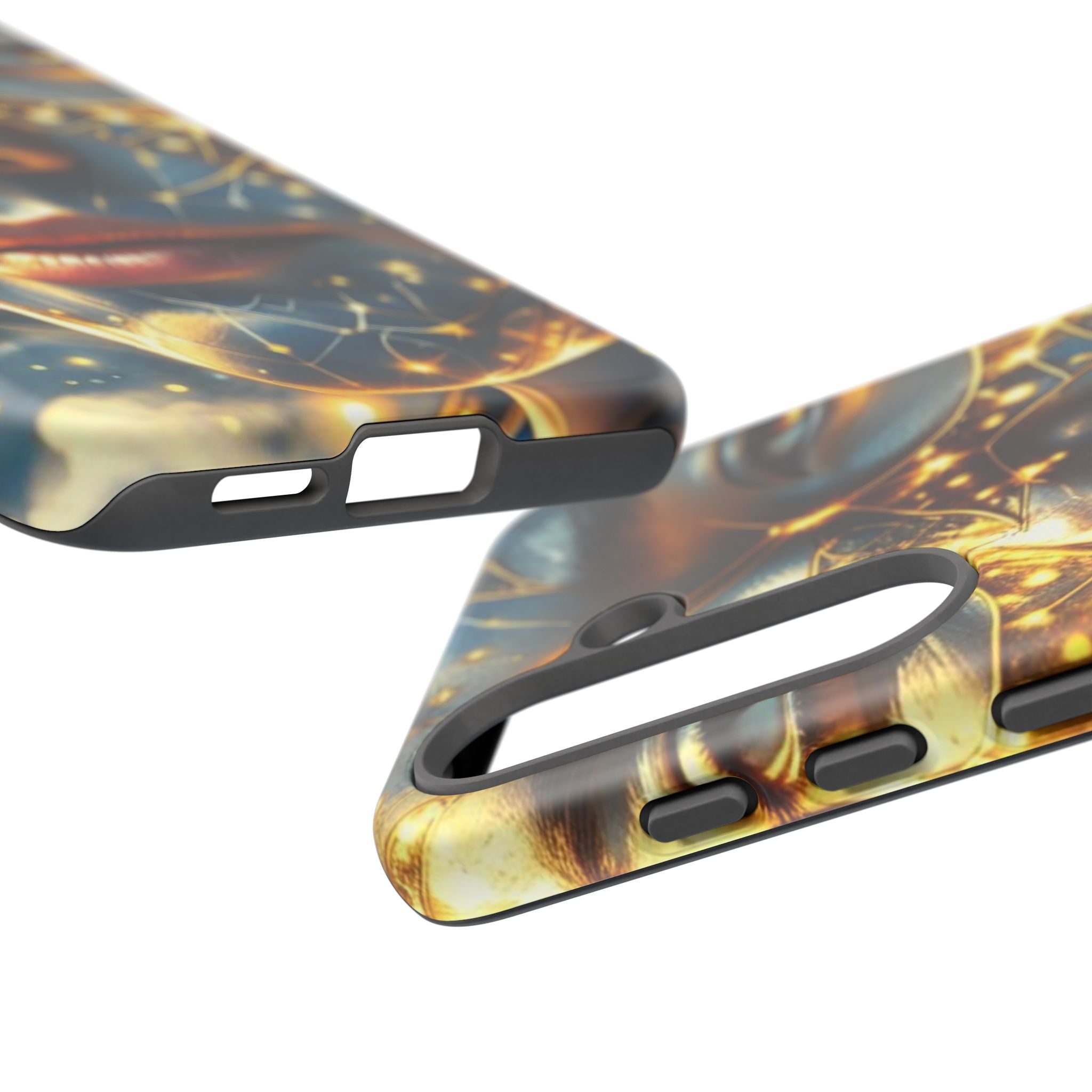PRB Galactic Portrait Tough Case | Cosmic Face Phone Case, Starry Nebula Design by Printify
