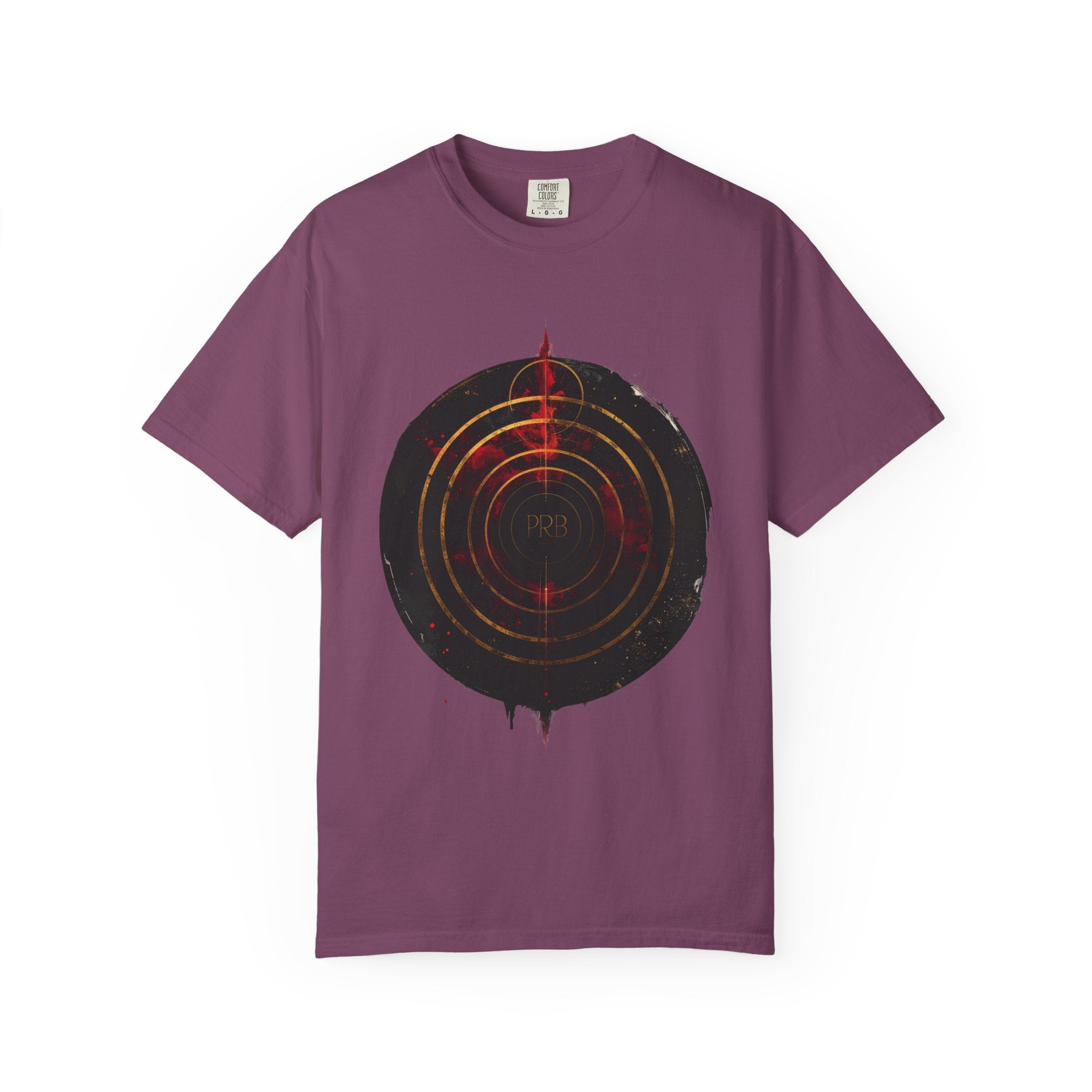 PRB Target Bullseye T-Shirt — Retro Circular Target Graphic Tee by Printify