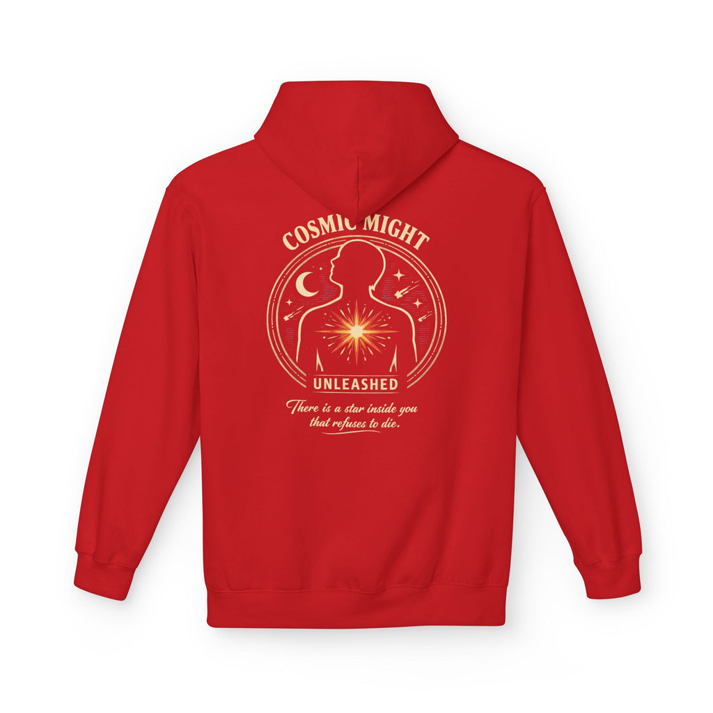 PRB Starforged Flex Cosmic Might Unleashed Hoodie — Unleashed Starburst Graphic Pullover by Power Runs Black