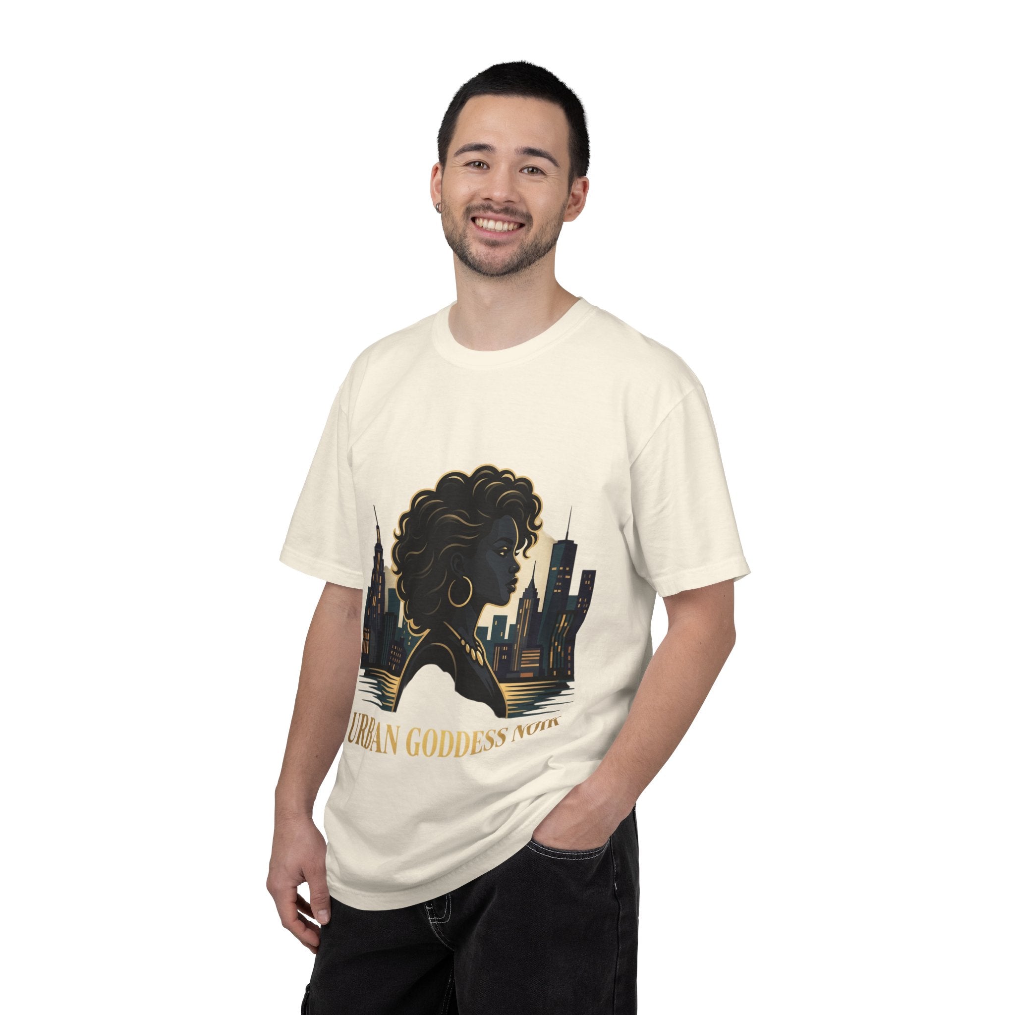 Pretty Rich Bitch The Collection by PRB Urban Goddess Noir T-Shirt — "Urban Goddess Noir" Graphic Tee by Power Runs Black