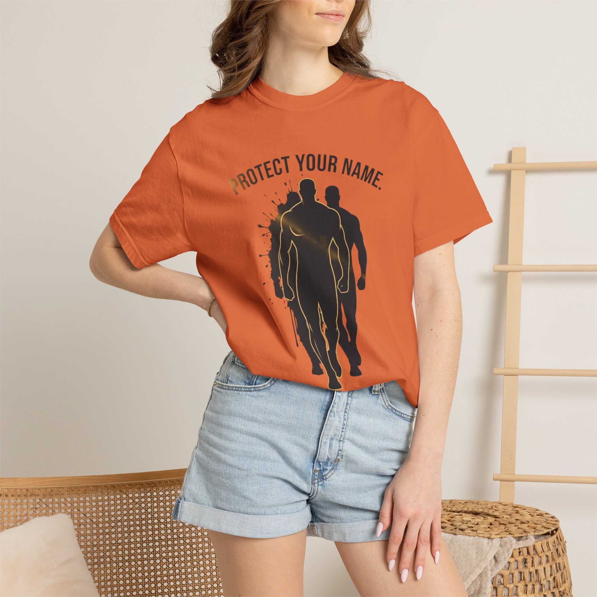 PRB Protect Your Name silhouette trio design T-Shirt | Loyalty is a Weapon graphic tee by Printify