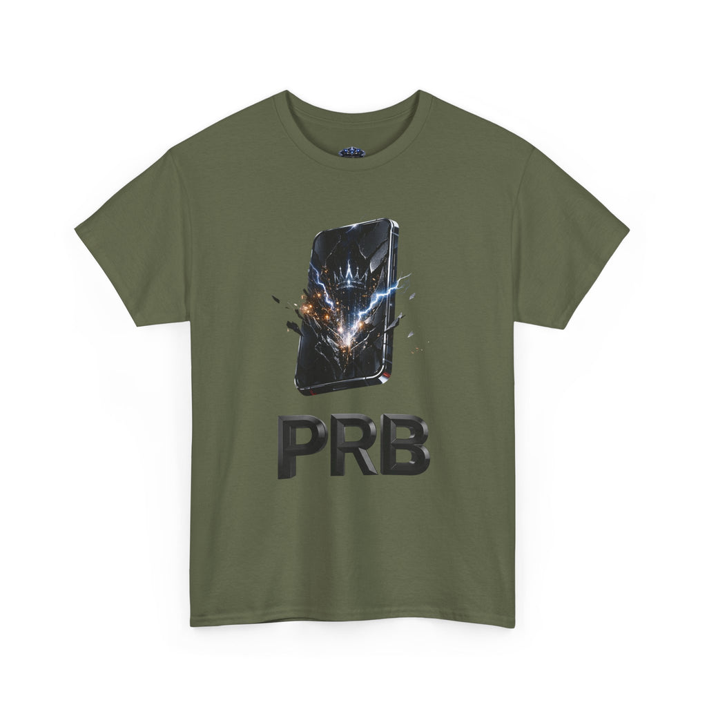 PRB Phone Smash Graphic Tee by Power Runs Black