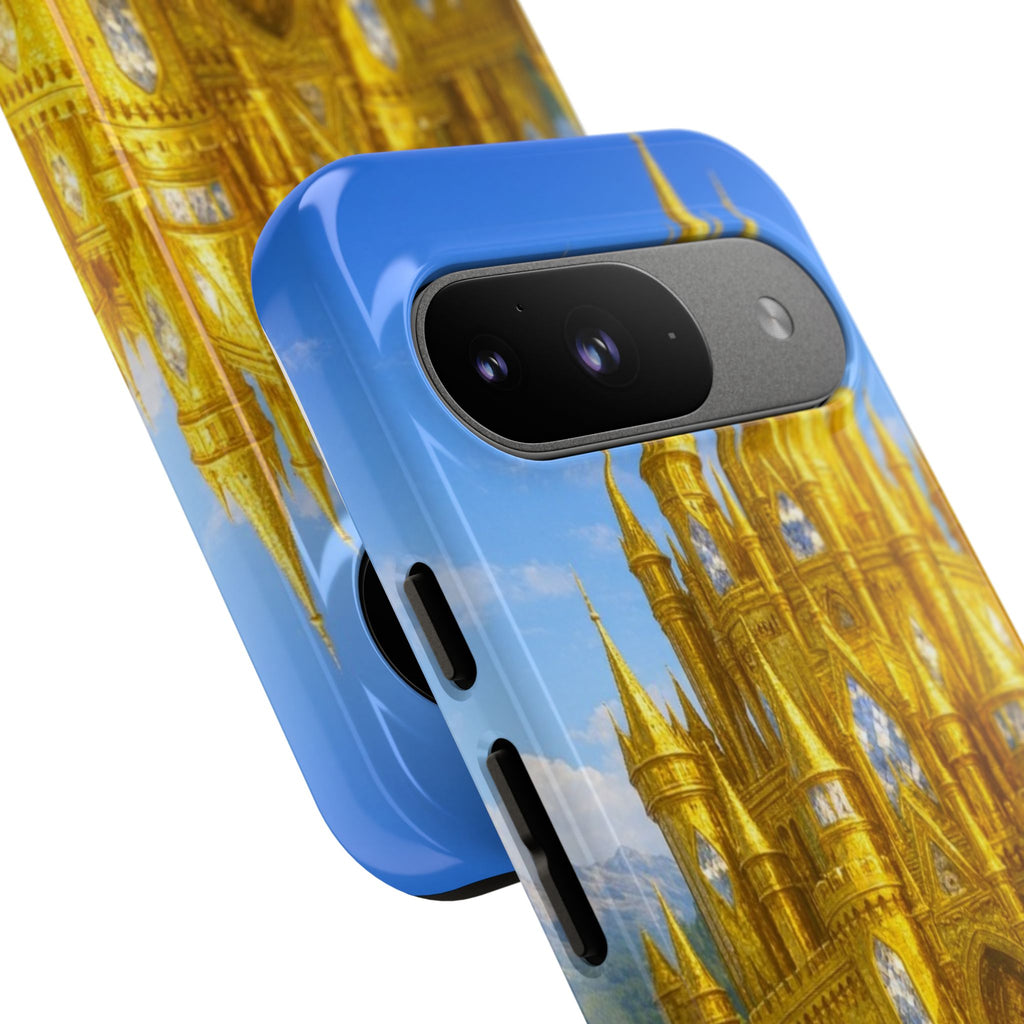 PRB Golden Castle iPhone Case | Fantasy Palace Phone Case by Printify
