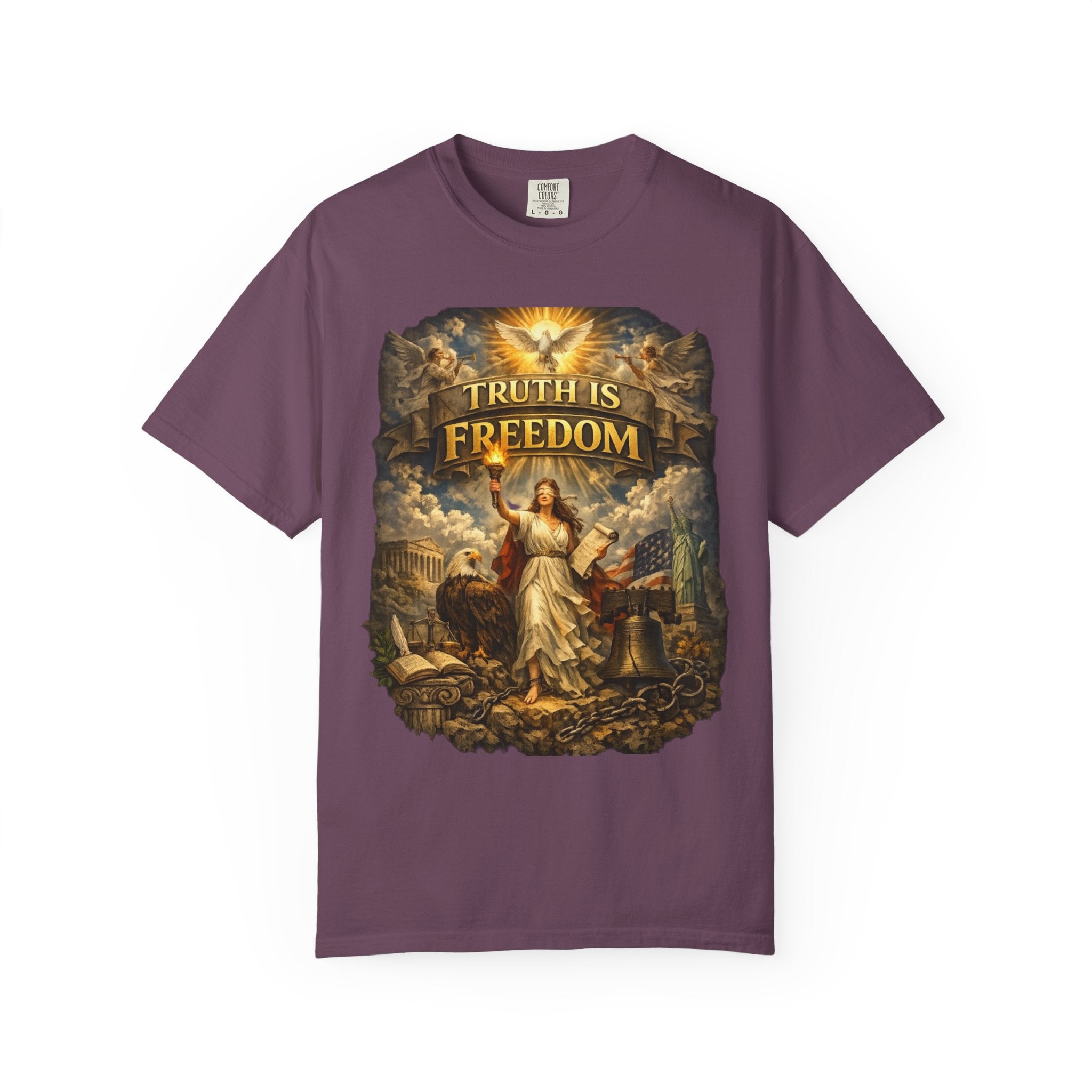 PRB Truth Is Freedom Graphic T-Shirt by Power Runs Black