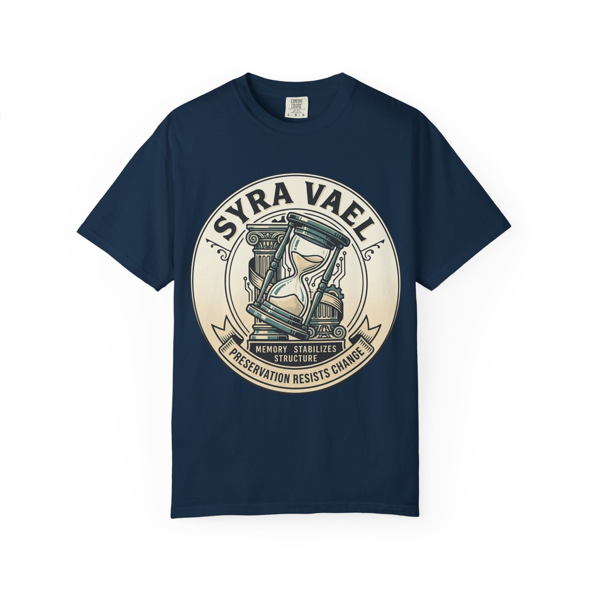 Power Runs Black PRB Syra Vael Hourglass Emblem T-Shirt by Power Runs Black