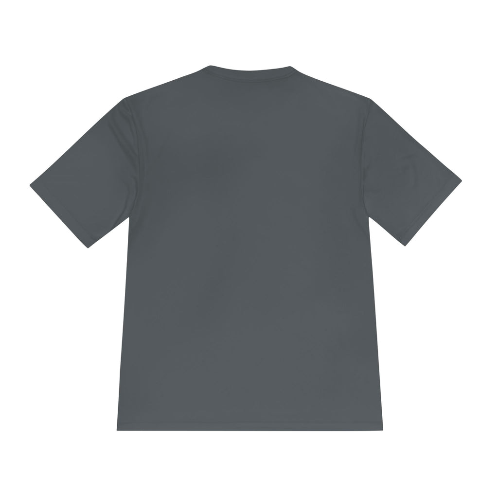 Power Runs Black graphic Tee | Blue angel wings, armored figure, bold script by Power Runs Black