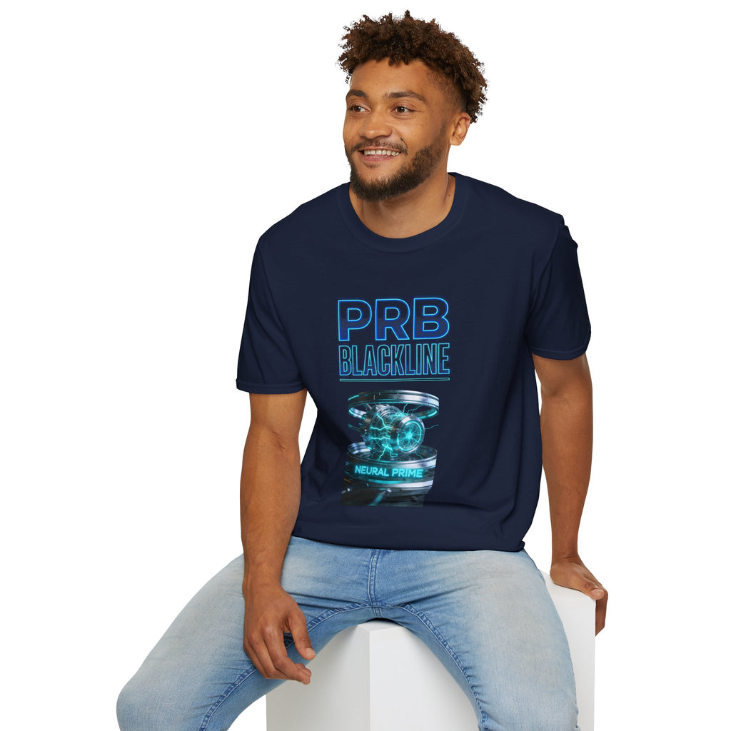 PRB Blackline Neural Prime Graphic T-Shirt by Power Runs Black