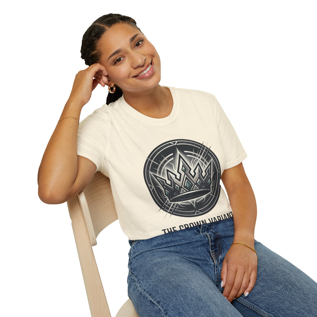 Power Runs Black PRB Crown Variant Graphic T-Shirt — The Crown Variant Emblem by Power Runs Black