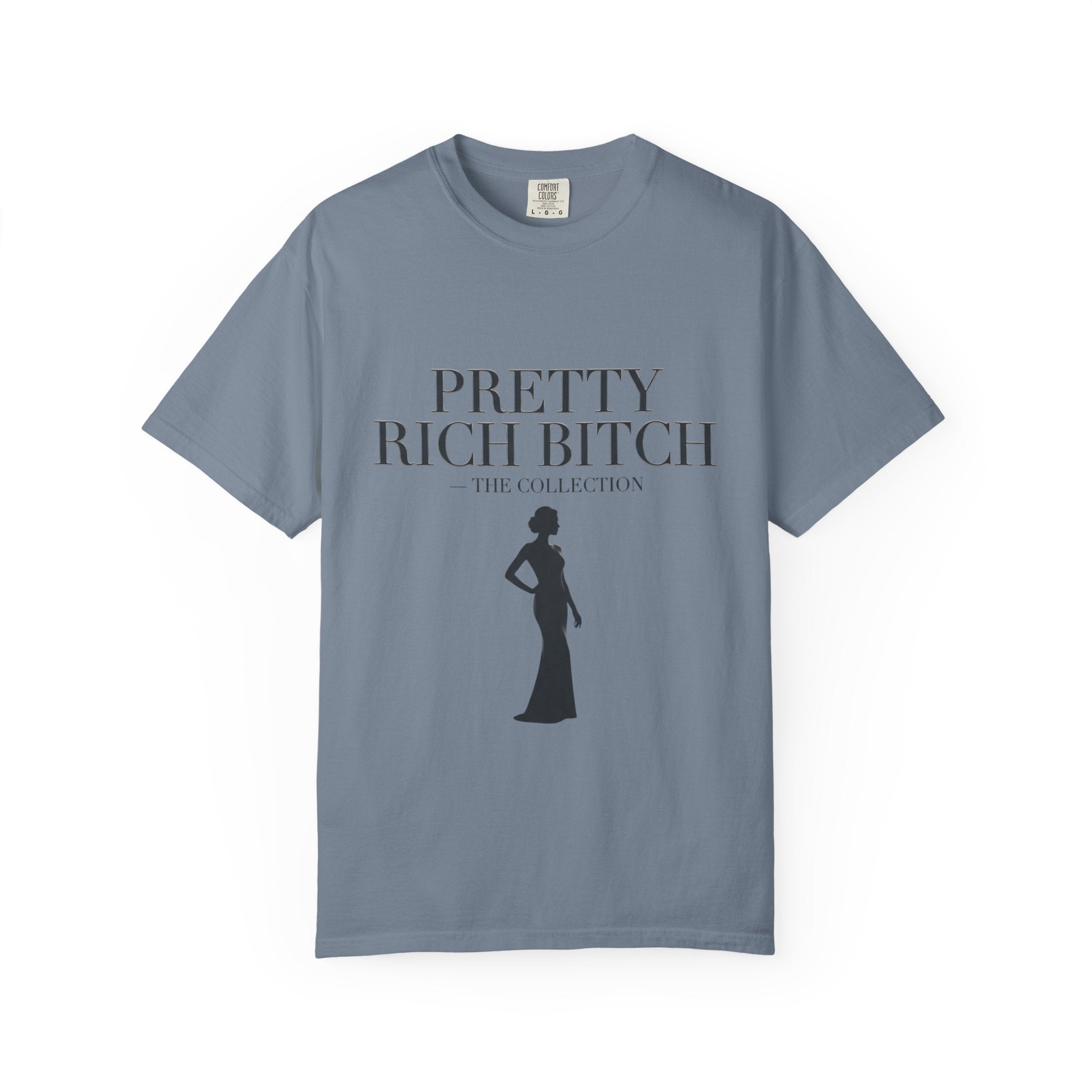 Pretty Rich Bitch The Collection by PRB Tee — Feminine Confidence Graphic T-Shirt by Power Runs Black