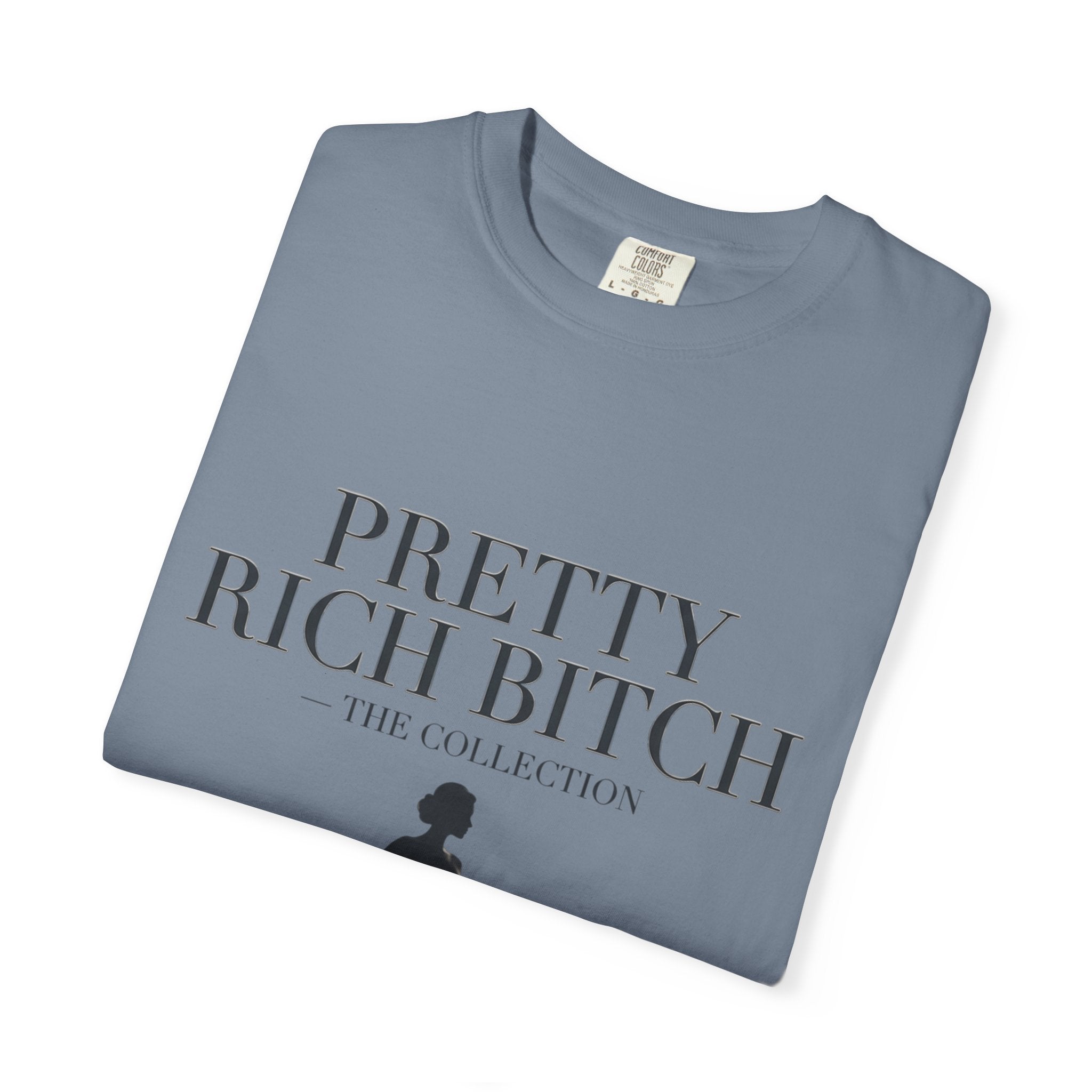 Pretty Rich Bitch The Collection by PRB Tee — Feminine Confidence Graphic T-Shirt by Power Runs Black