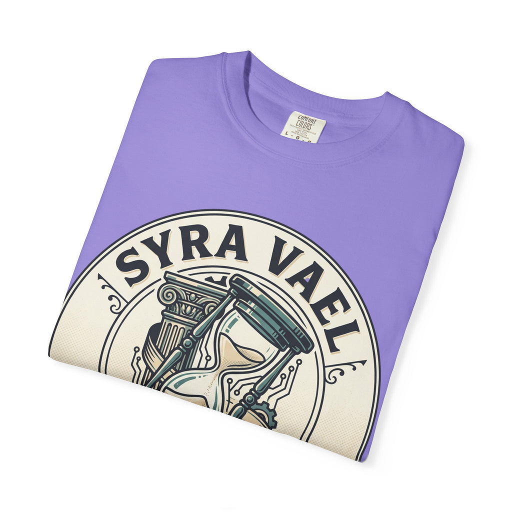Power Runs Black PRB Syra Vael Hourglass Emblem T-Shirt by Printify