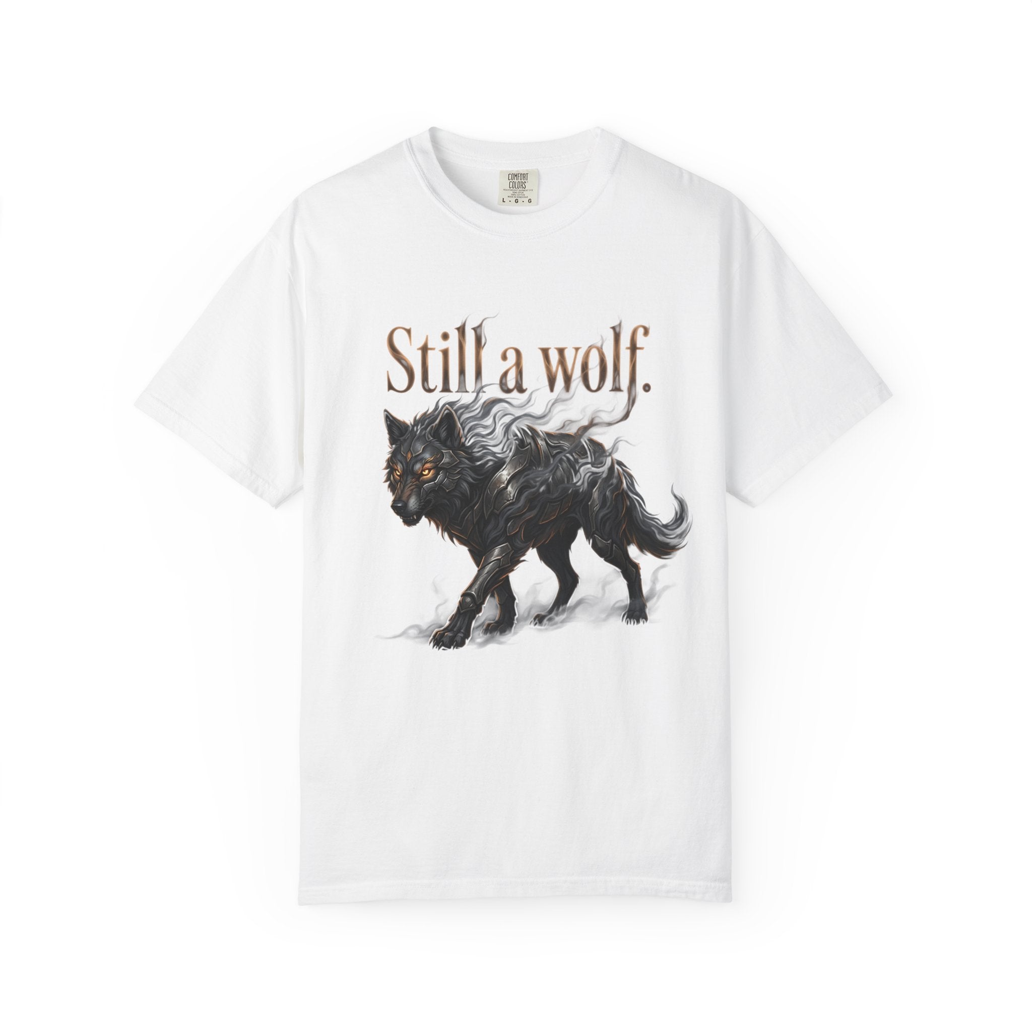 PRB Still a Wolf T-Shirt — Dark Wolf Graphic Tee by Printify