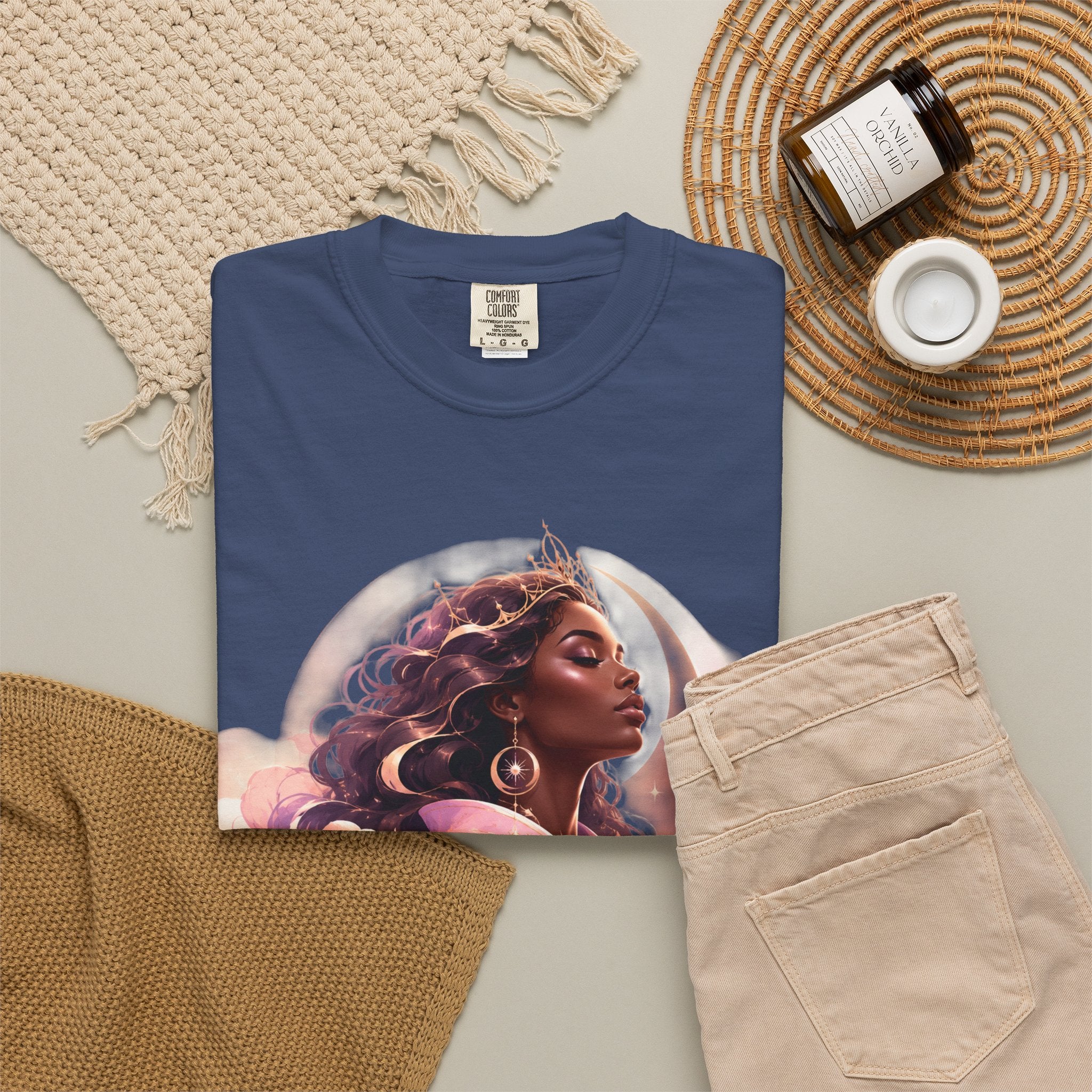 Power Runs Black graphic tee | Black woman portrait, Afro empowerment shirt by Power Runs Black