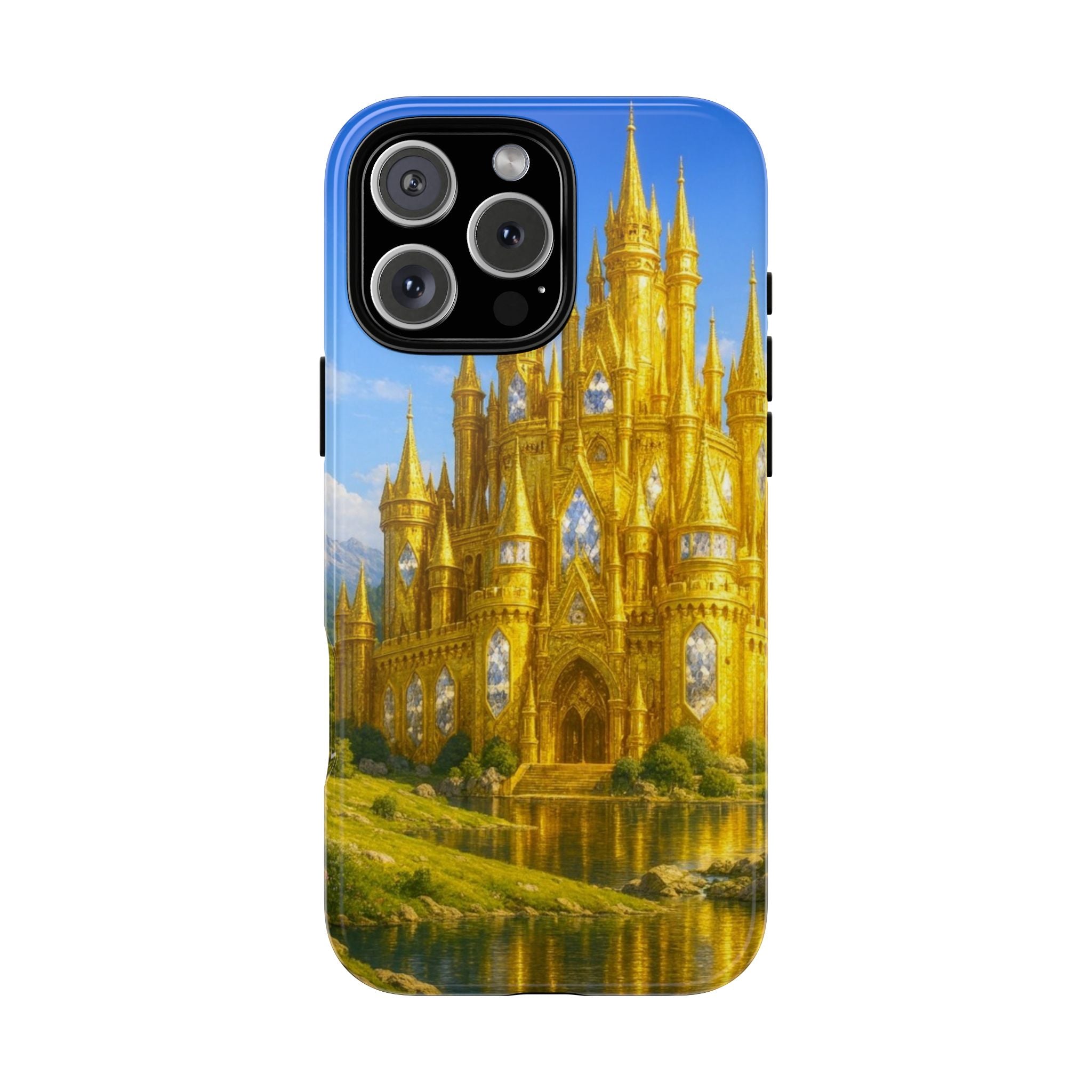 PRB Golden Castle iPhone Case | Fantasy Palace Phone Case by Printify