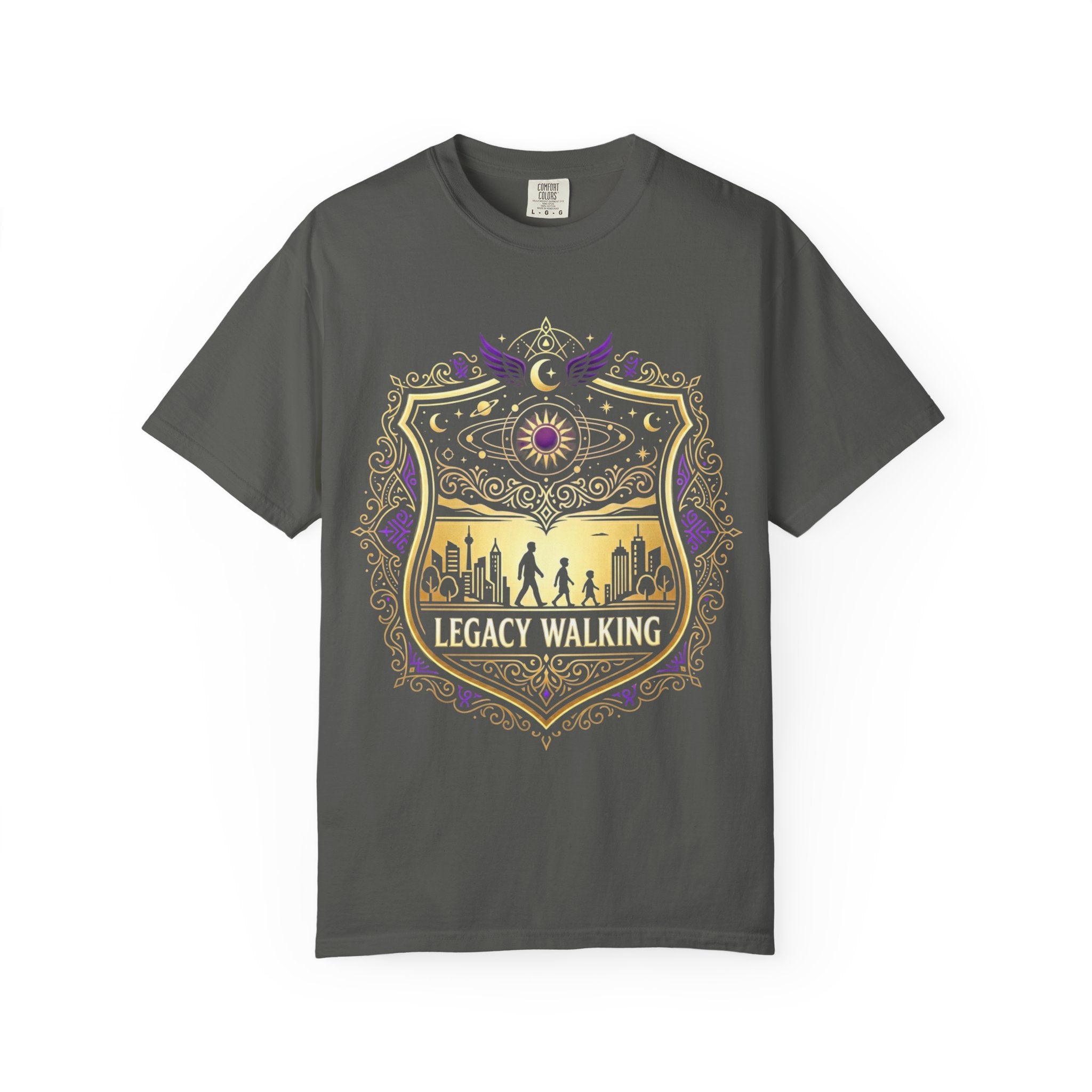 PRB Sci-Fi Adventure Graphic Tee | Futuristic Forest Print Unisex T-Shirt by Printify