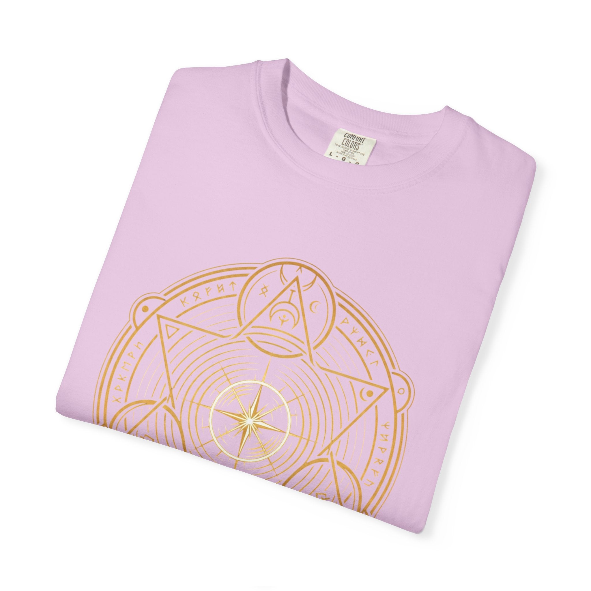 Power Runs Black PRB — Veyra Kain Geometric Sigil Tee with “Too Much Becomes Ruin” Graphic T-Shirt by Power Runs Black