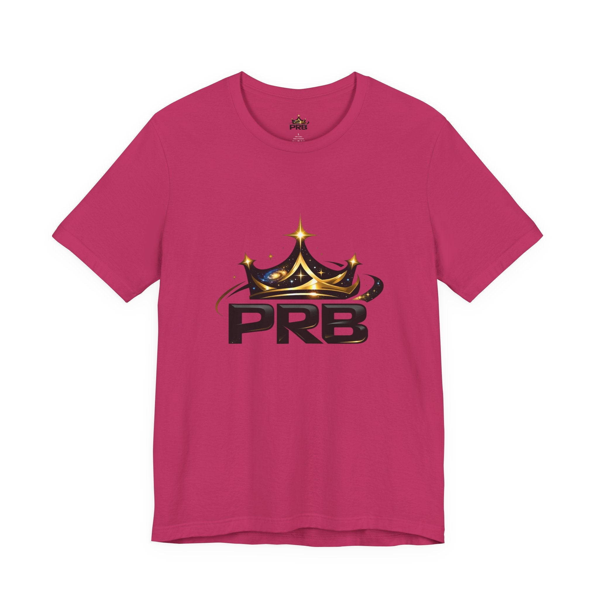 PRB Crown Tee — Graphic Logo T-Shirt by Power Runs Black