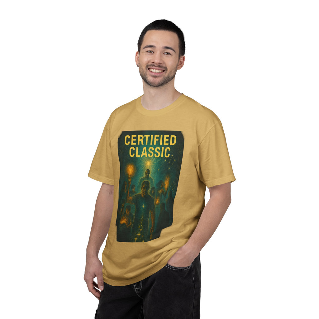 PRB Certified Classic T-Shirt — Vintage Lanterns Graphic Tee by Power Runs Black