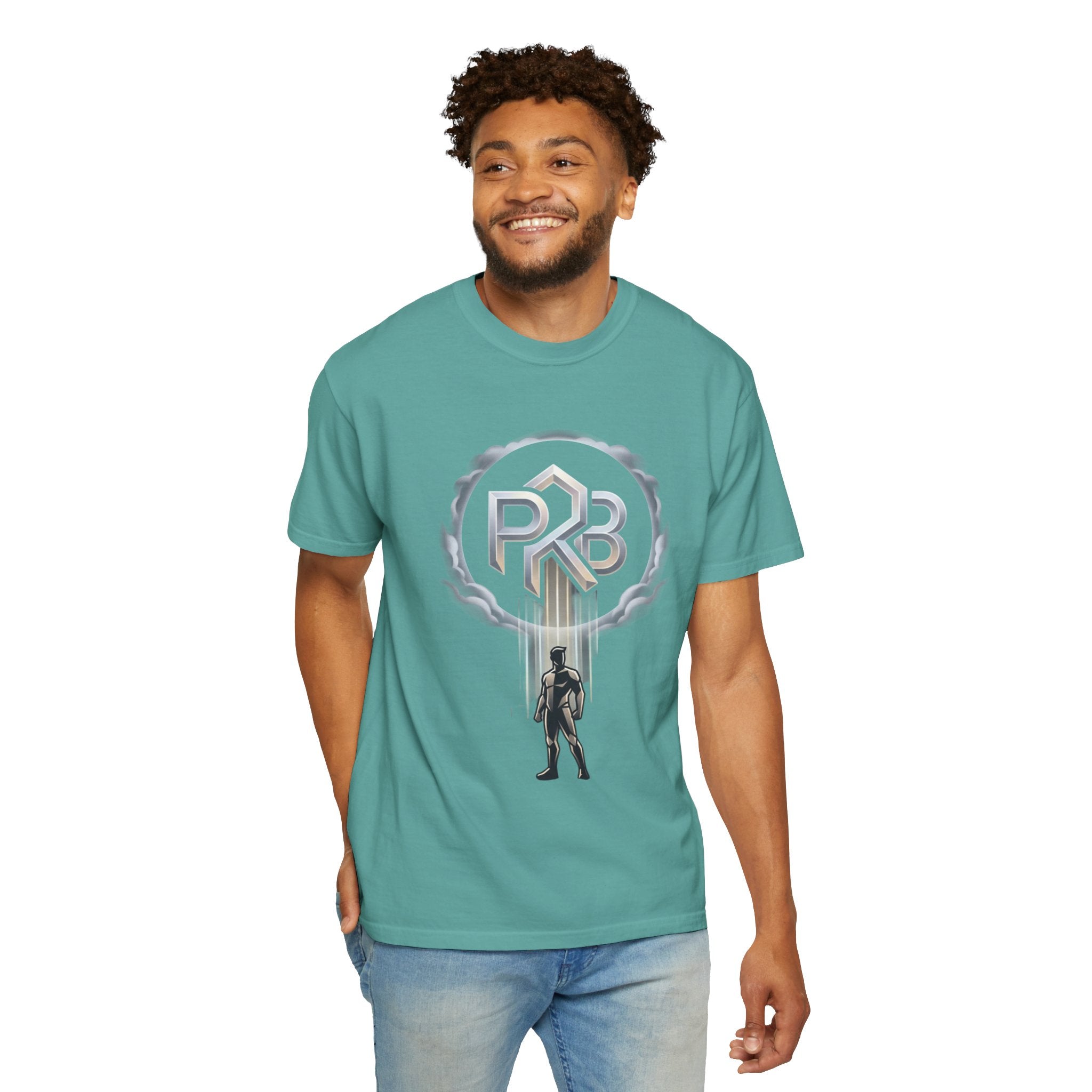 PRB Warrior Emblem Graphic Tee | Vintage Logo Shirt for Gamers & Fantasy Fans by Printify