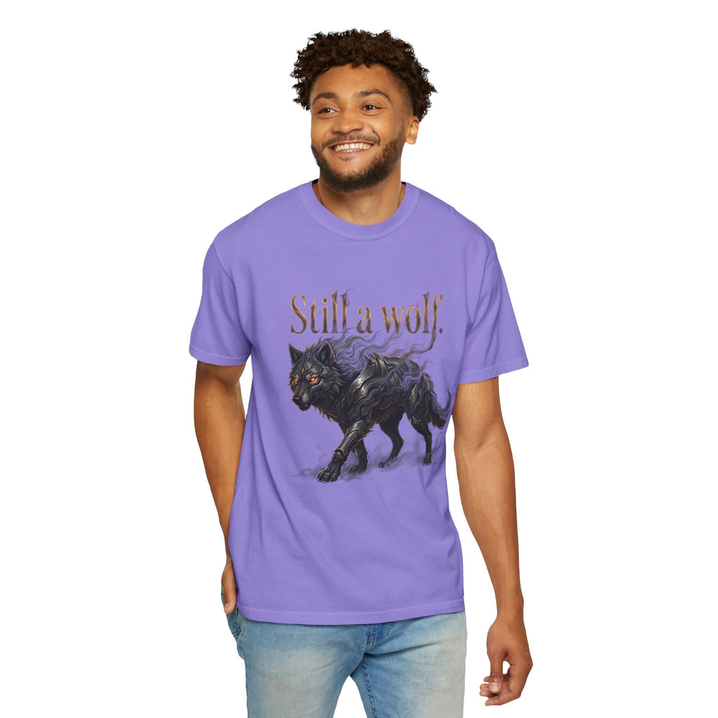 PRB Still a Wolf T-Shirt — Dark Wolf Graphic Tee by Printify