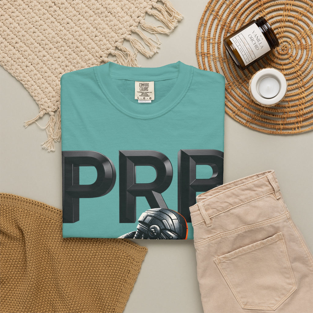 Built of Power PRB T-Shirt — Robotic Armor Graphic Tee by Printify