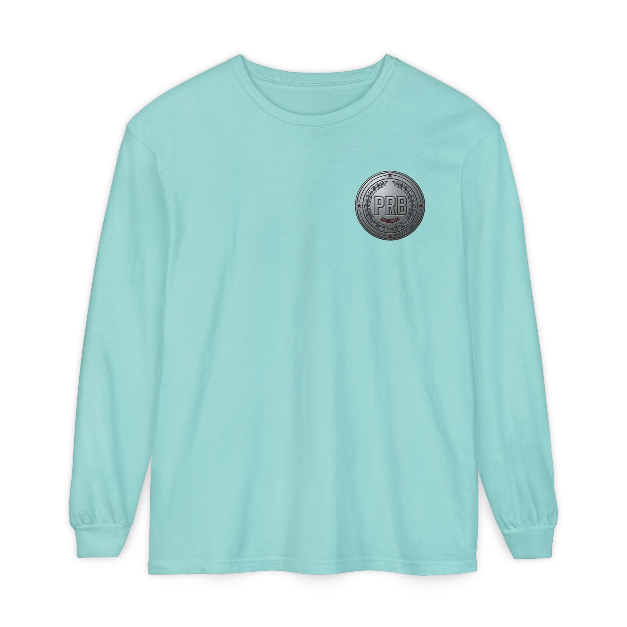 PRB The Starbound Seven graphic long sleeve shirt | cosmic superhero poster by Power Runs Black
