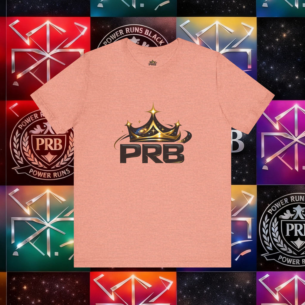 PRB Crown Tee — Graphic Logo T-Shirt by Power Runs Black