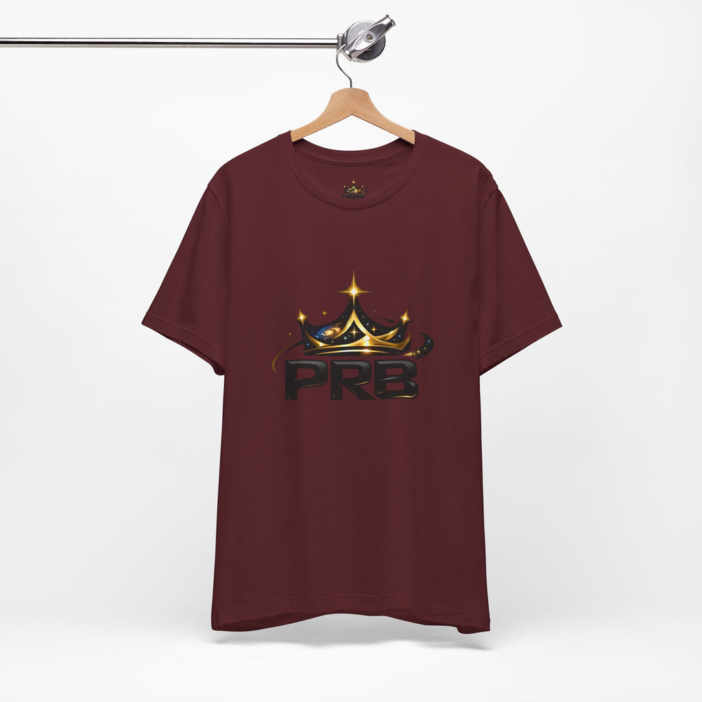 PRB Crown Tee — Graphic Logo T-Shirt by Power Runs Black