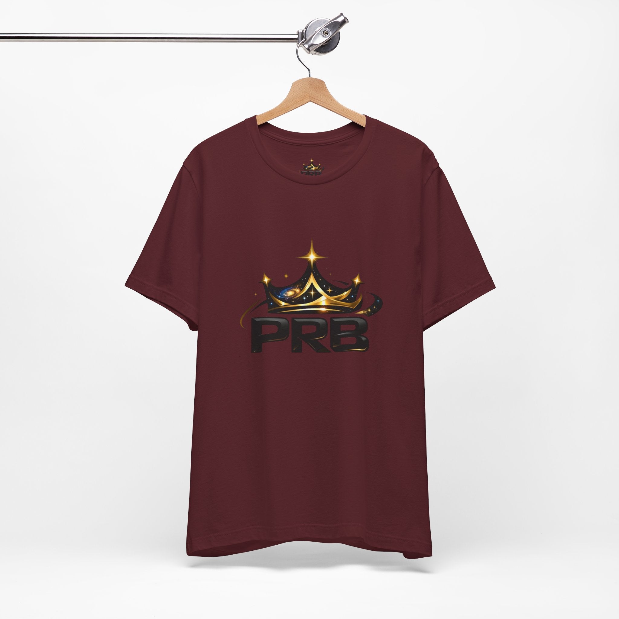 PRB Crown Tee — Graphic Logo T-Shirt by Power Runs Black