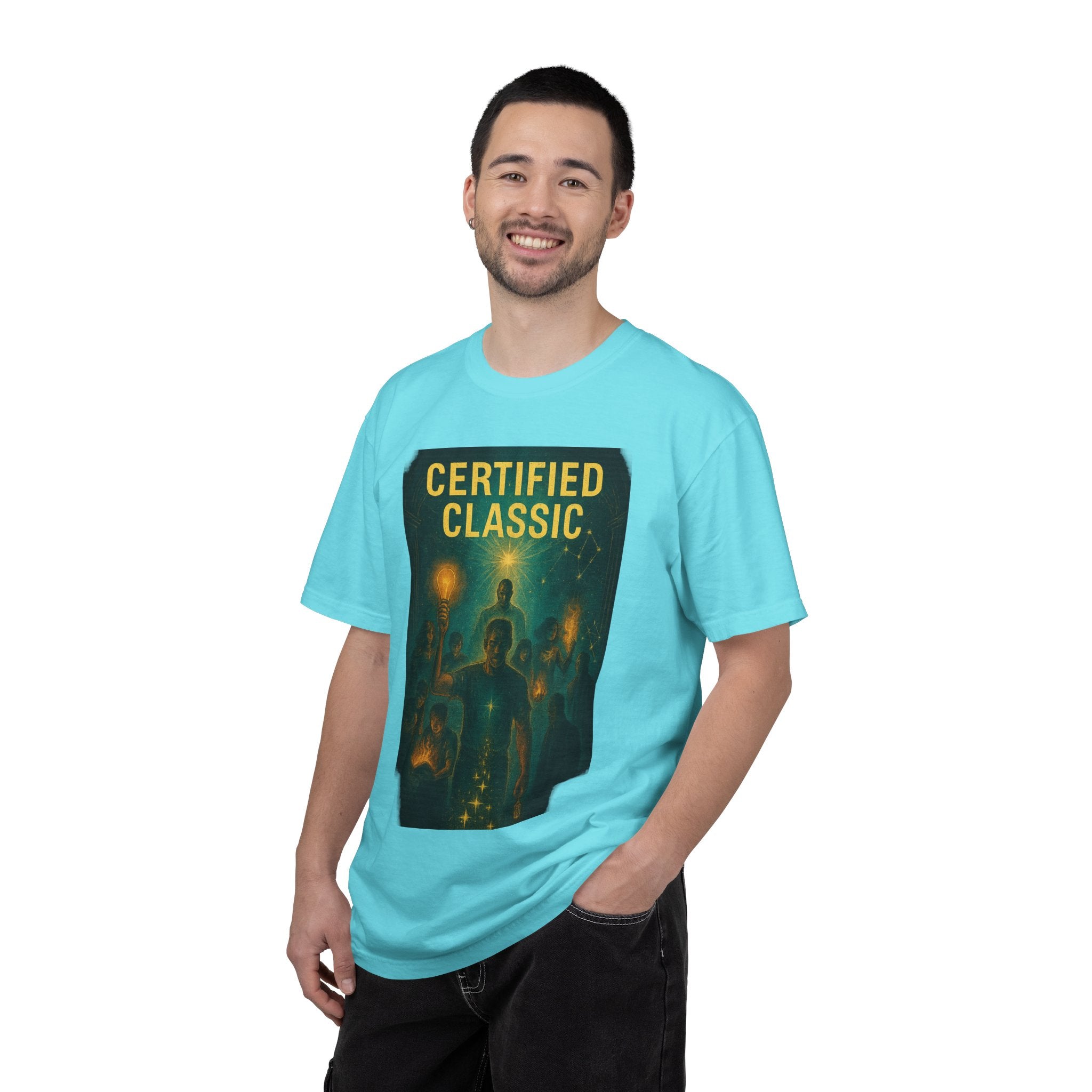 PRB Certified Classic T-Shirt — Vintage Lanterns Graphic Tee by Power Runs Black