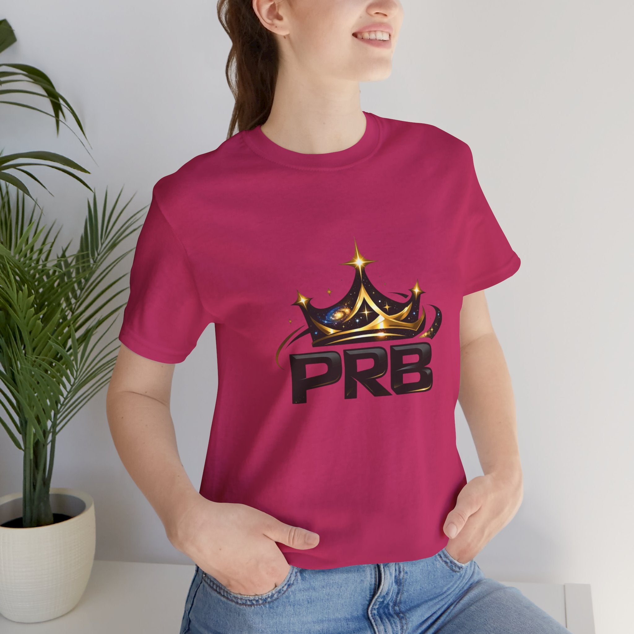 PRB Crown Tee — Graphic Logo T-Shirt by Power Runs Black