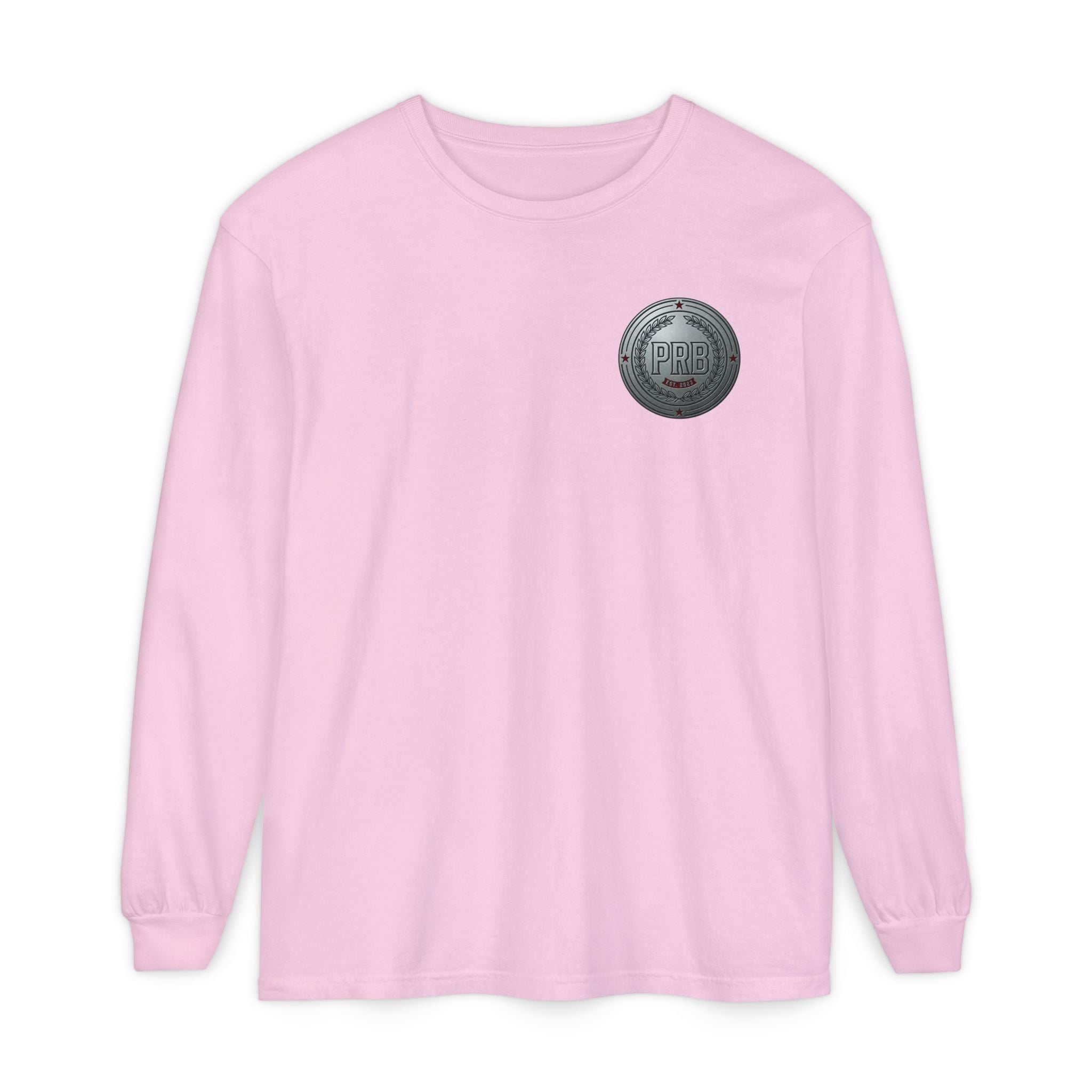 PRB The Starbound Seven graphic long sleeve shirt | cosmic superhero poster by Power Runs Black