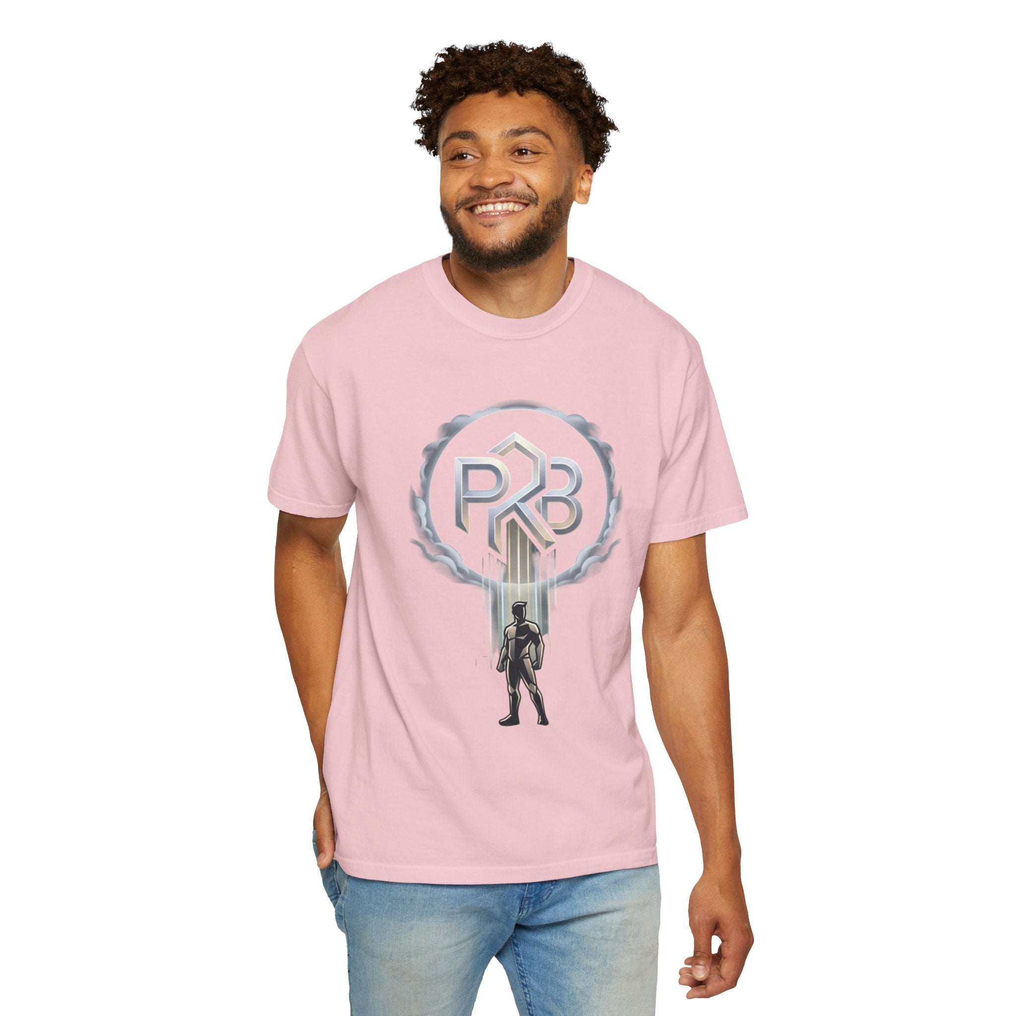 PRB Warrior Emblem Graphic Tee | Vintage Logo Shirt for Gamers & Fantasy Fans by Printify