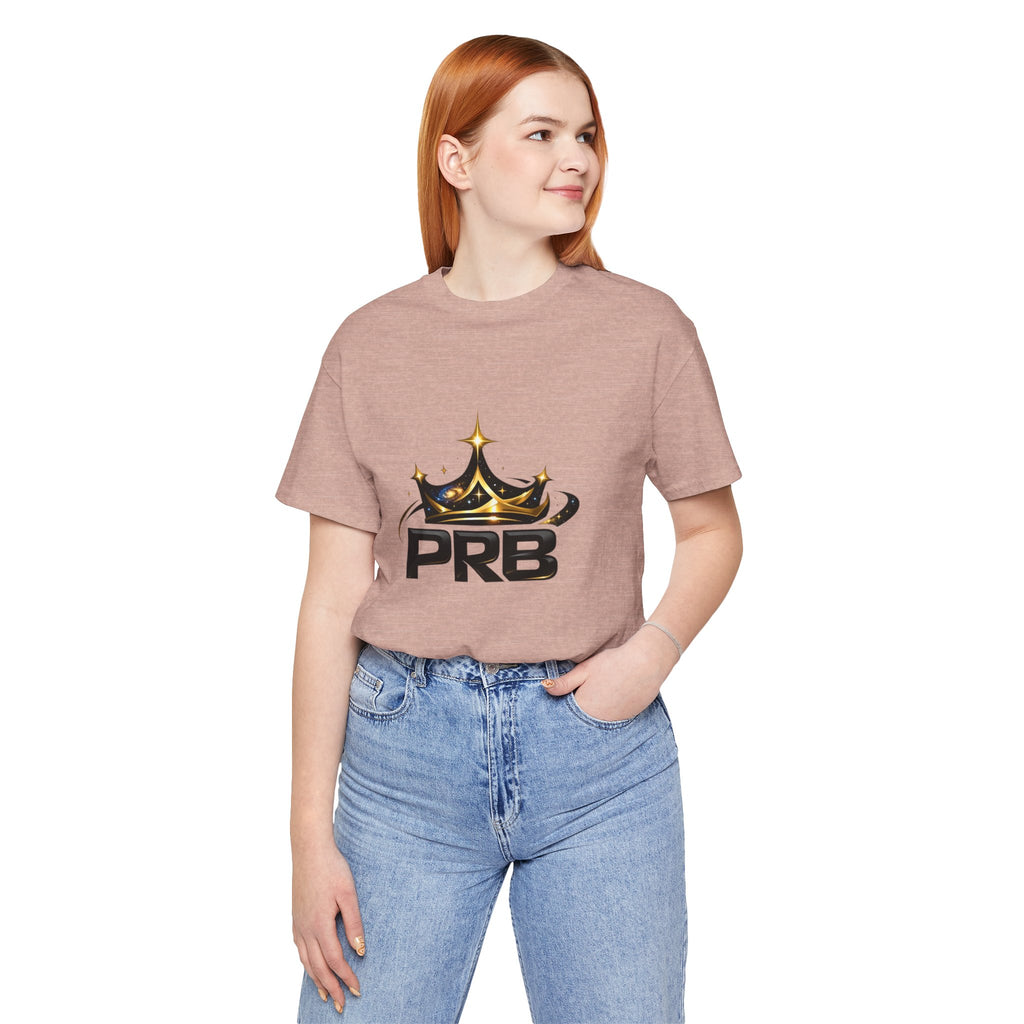 PRB Crown Tee — Graphic Logo T-Shirt by Power Runs Black