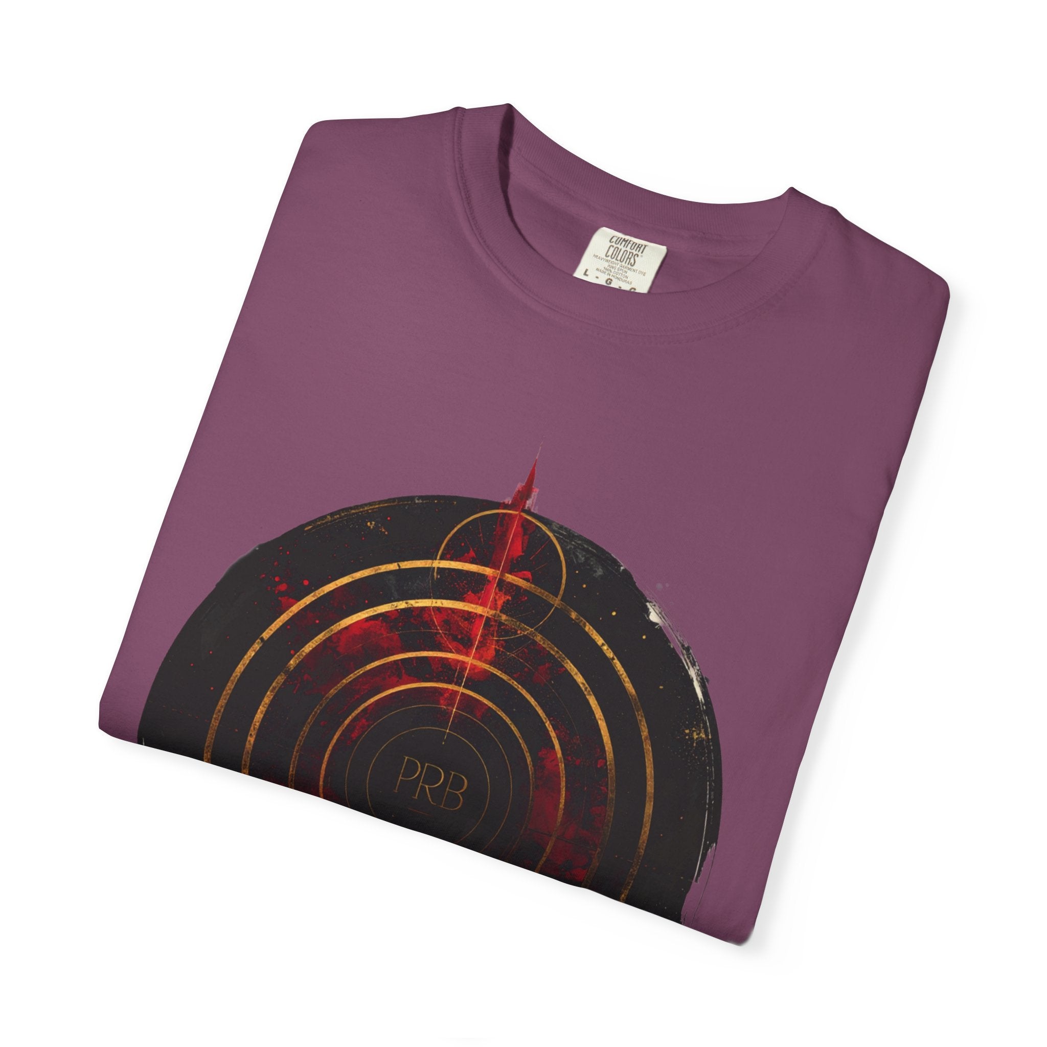 PRB Target Bullseye T-Shirt — Retro Circular Target Graphic Tee by Printify