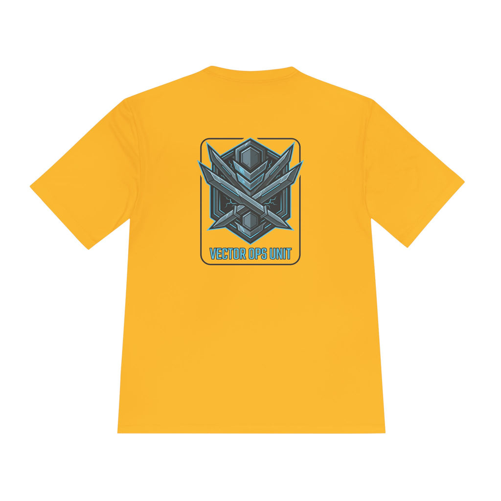 Power Runs Black PRB Blackline Vector Ops Unit Graphics Tee by Power Runs Black