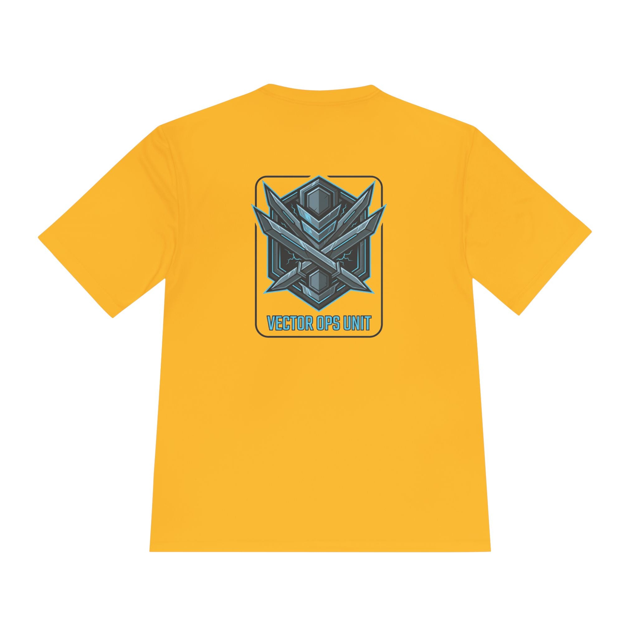 Power Runs Black PRB Blackline Vector Ops Unit Graphics Tee by Power Runs Black