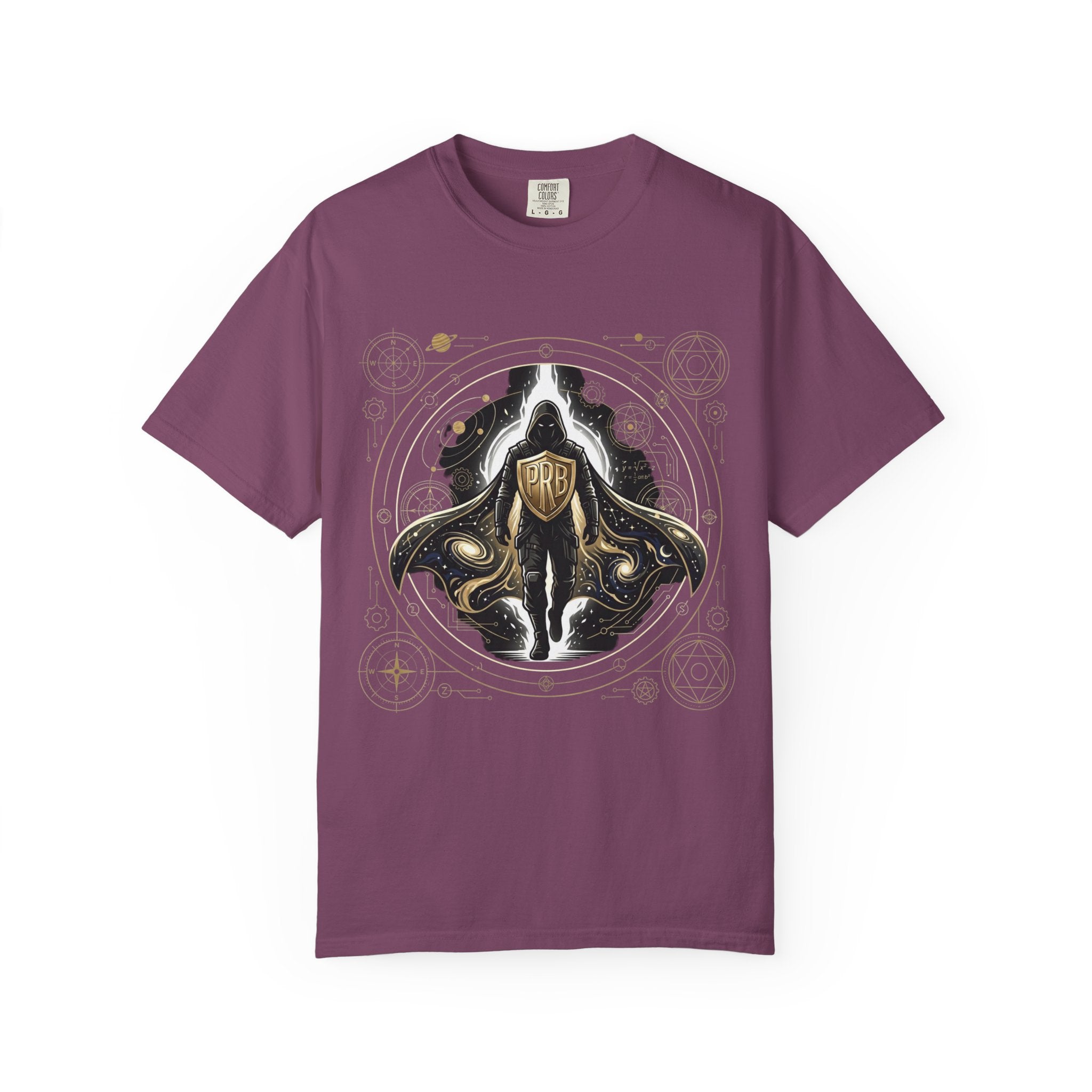 PRB Manta Ray Crest T-Shirt | Ornate Nautical Illustration by Printify