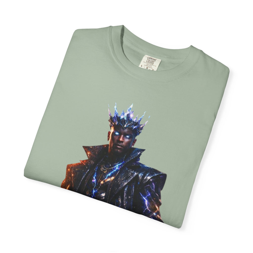 PRB Cosmic Might Unleashed T-shirt | Space Warrior Graphic Tee by Printify