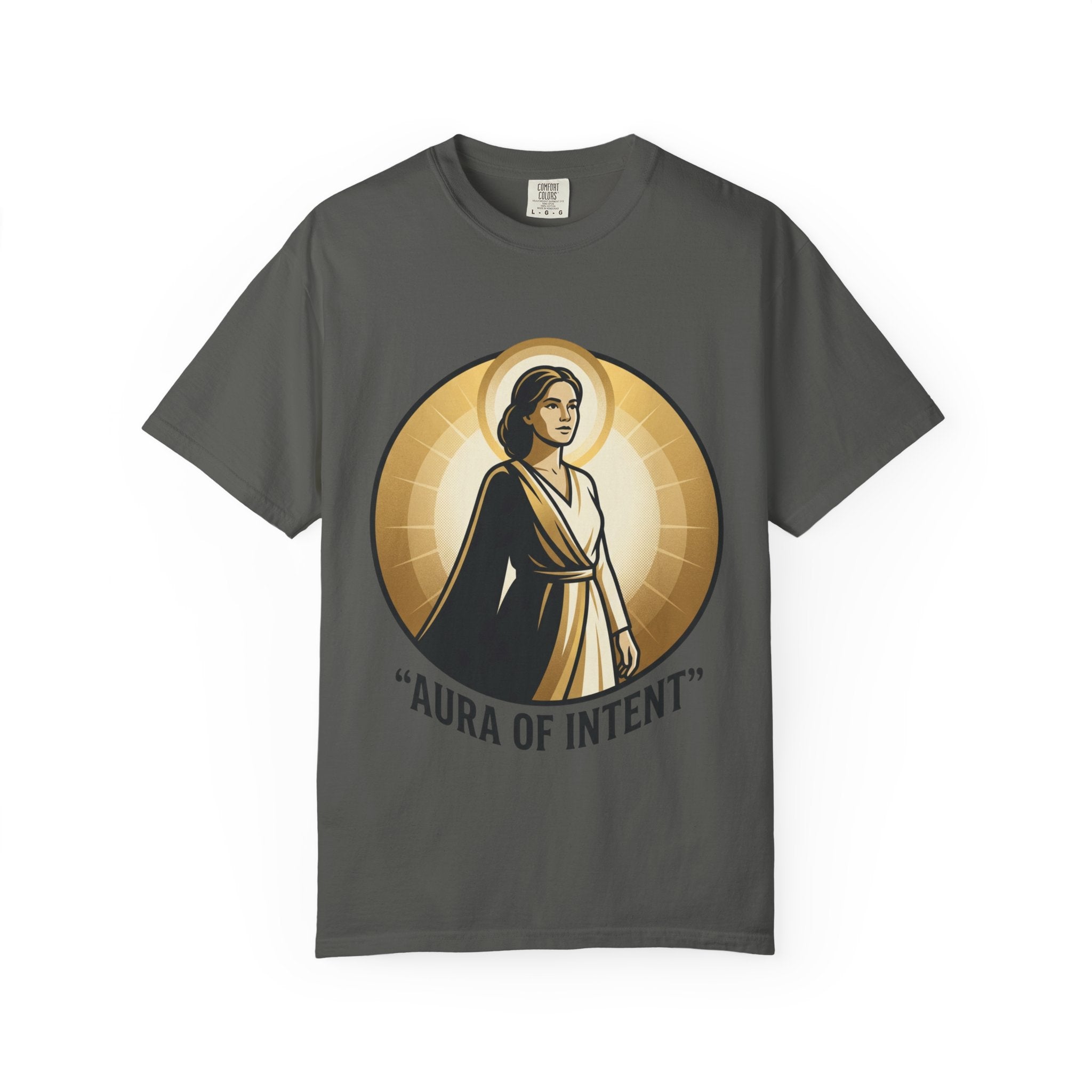 Power Runs Black Aura of Intent T-Shirt by Power Runs Black