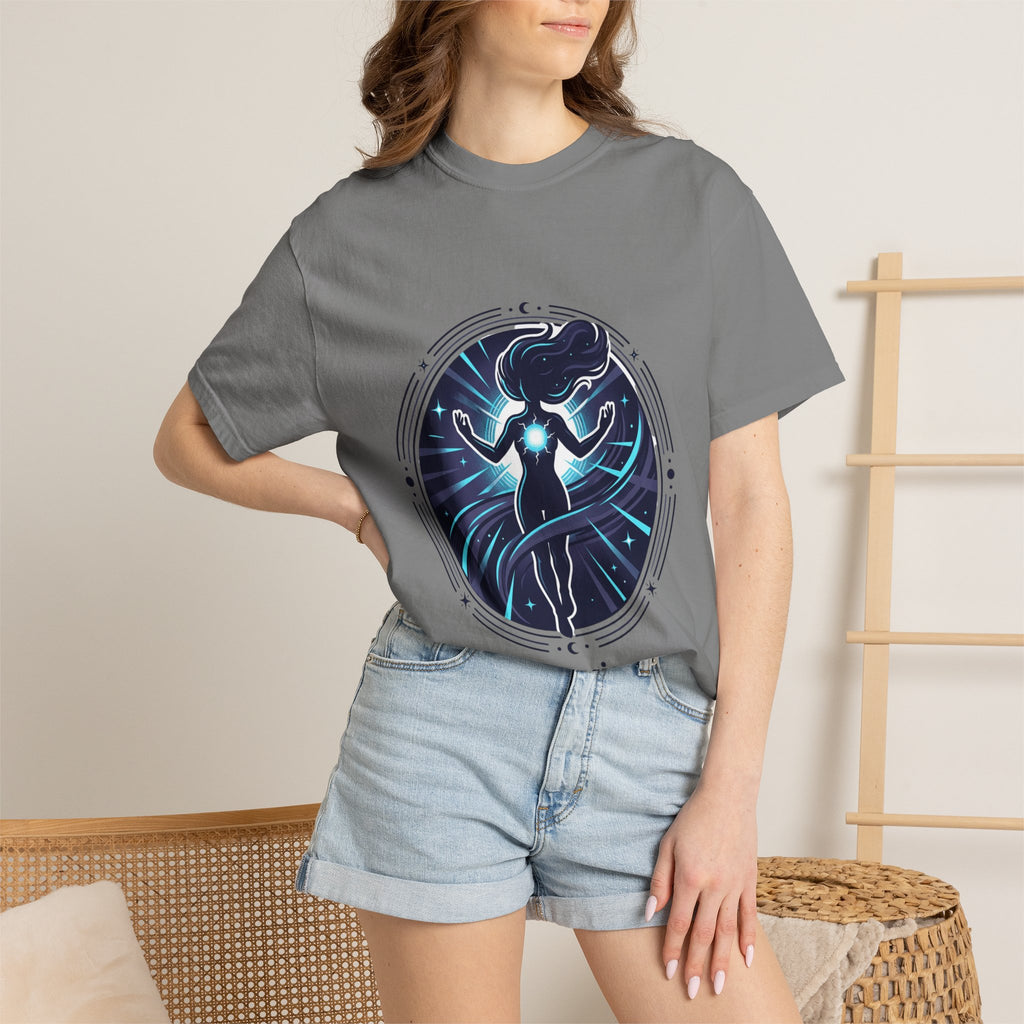 Power Runs Black PRB Ascension T-Shirt — Spiritual Energy Graphic Tee by Printify