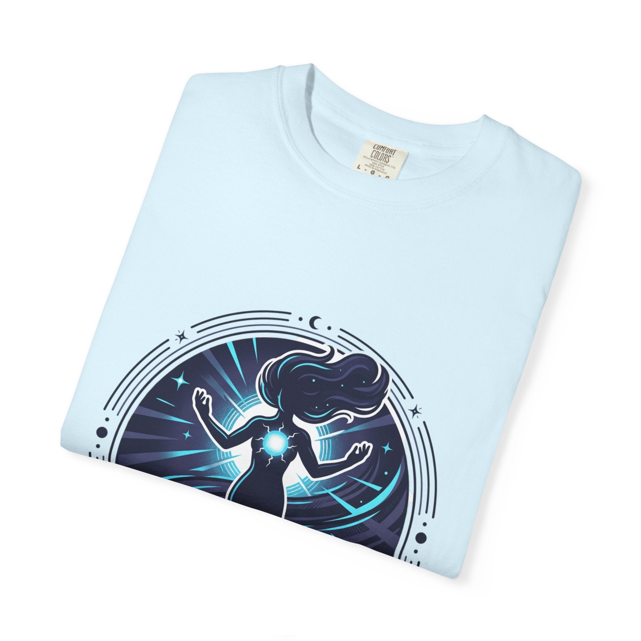 Power Runs Black PRB Ascension T-Shirt — Spiritual Energy Graphic Tee by Printify