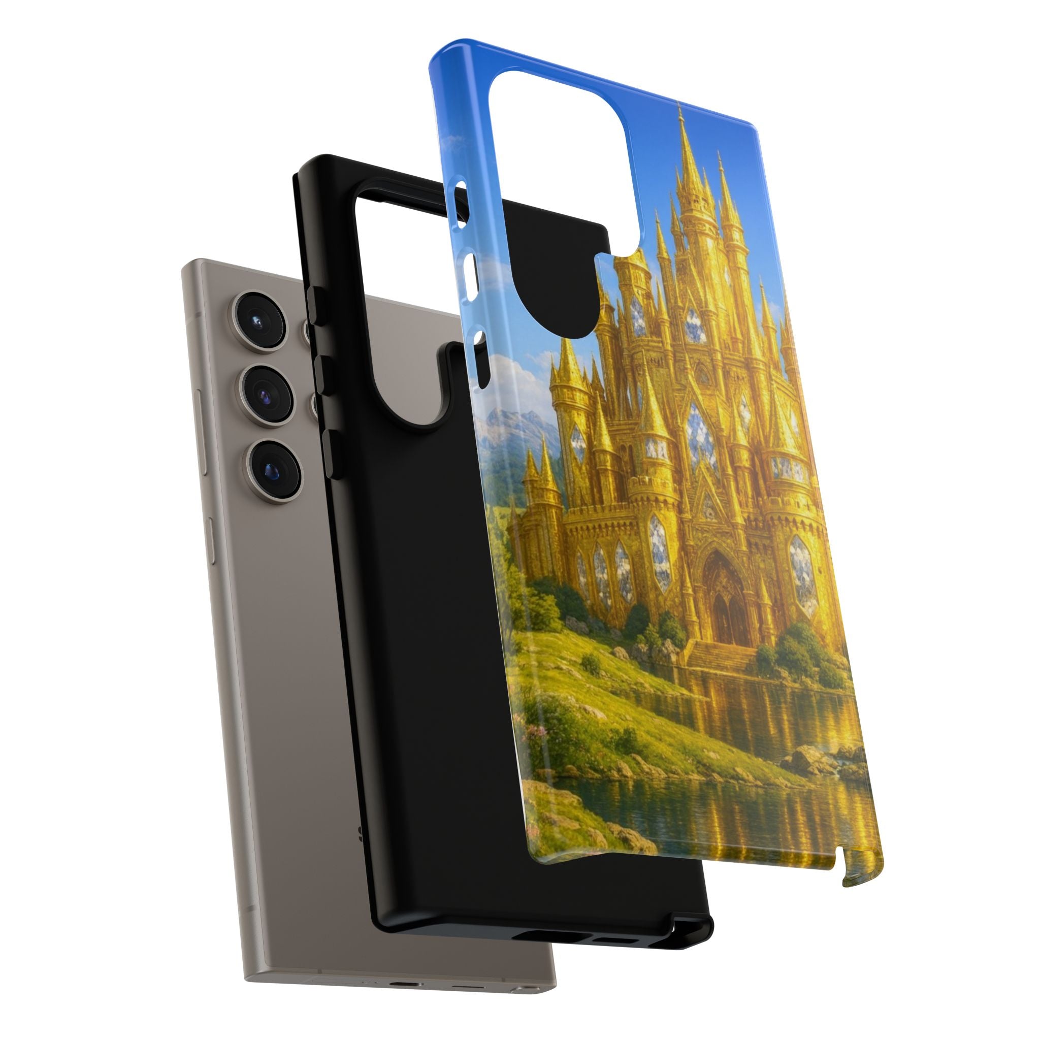 PRB Golden Castle iPhone Case | Fantasy Palace Phone Case by Printify