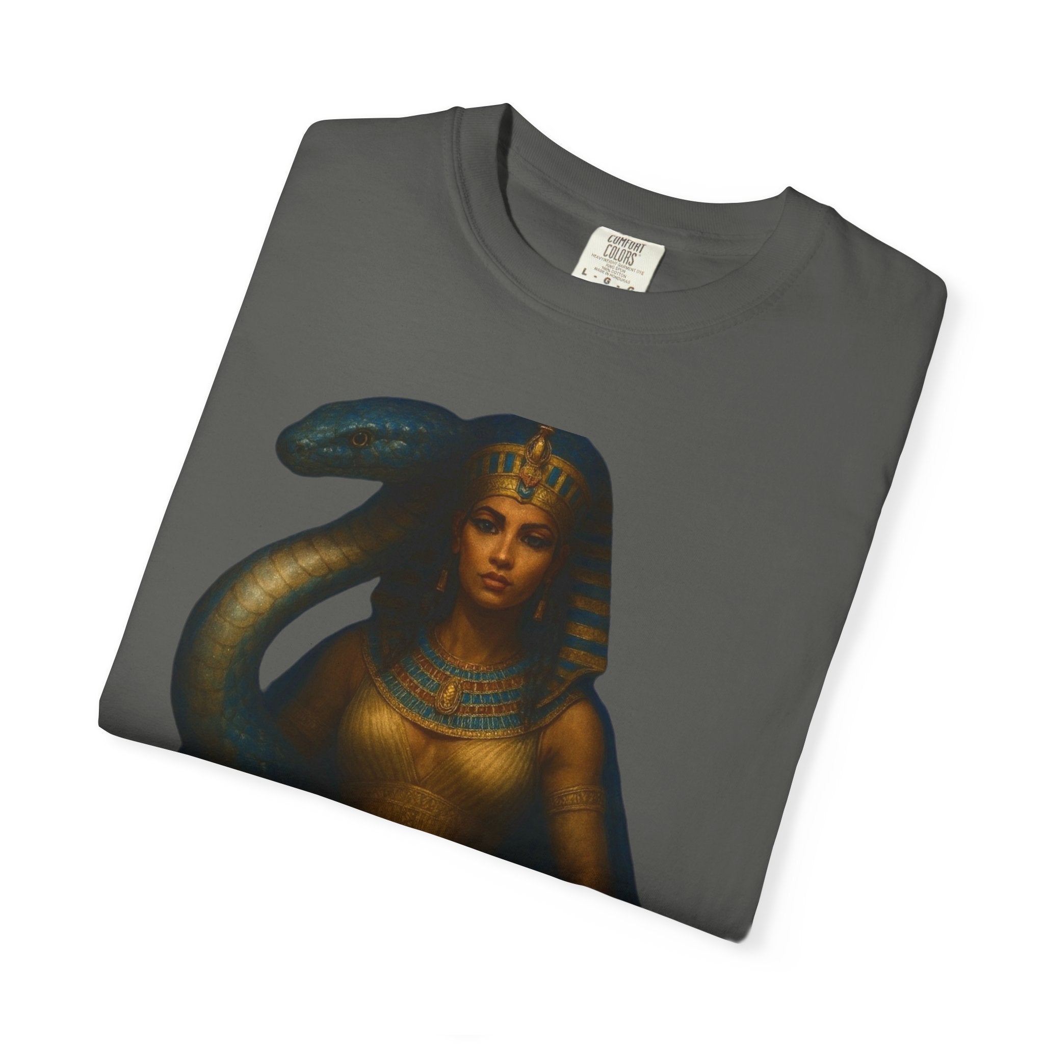 PRB Egyptian Goddess with Snake T-Shirt | Pharaoh Serpent Art Tee by Printify