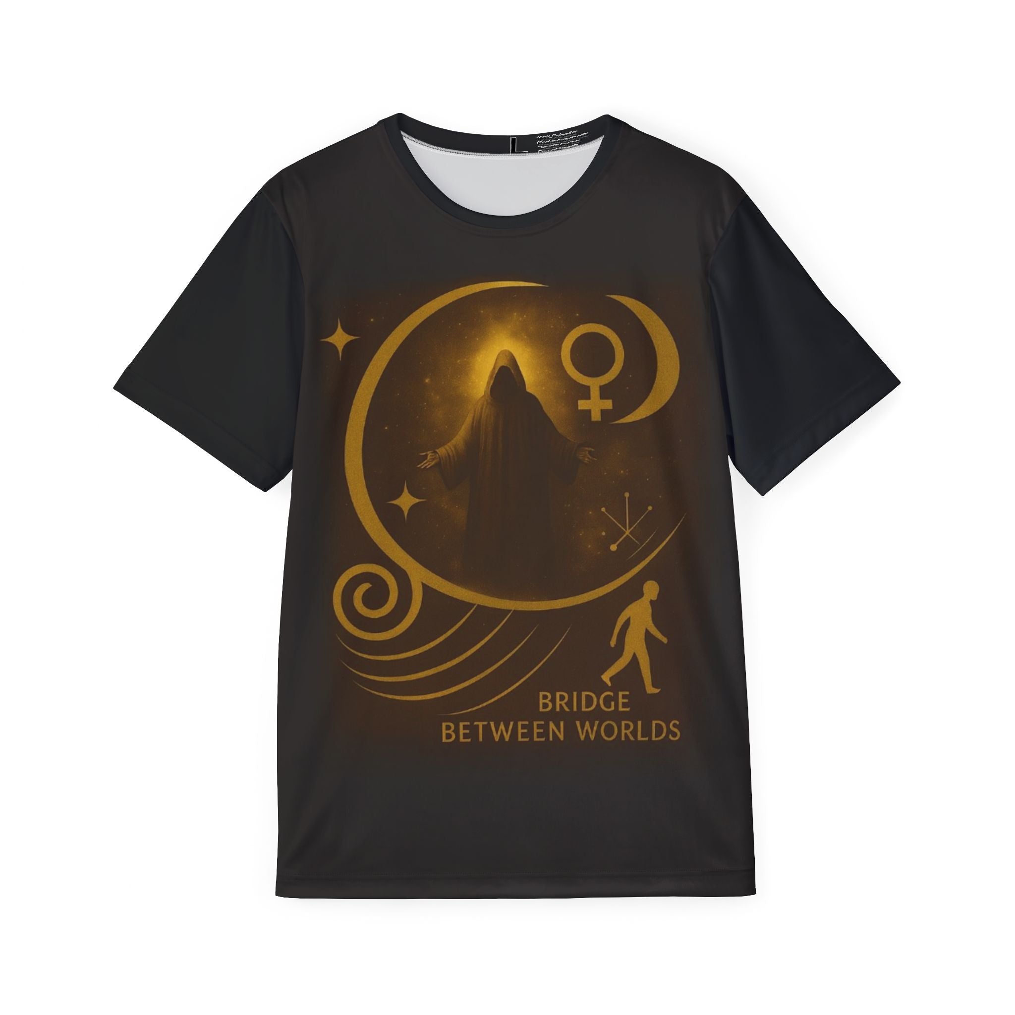Power Runs Black PRB Bridge Between Worlds graphic jersey | Sports Jersey by Power Runs Black
