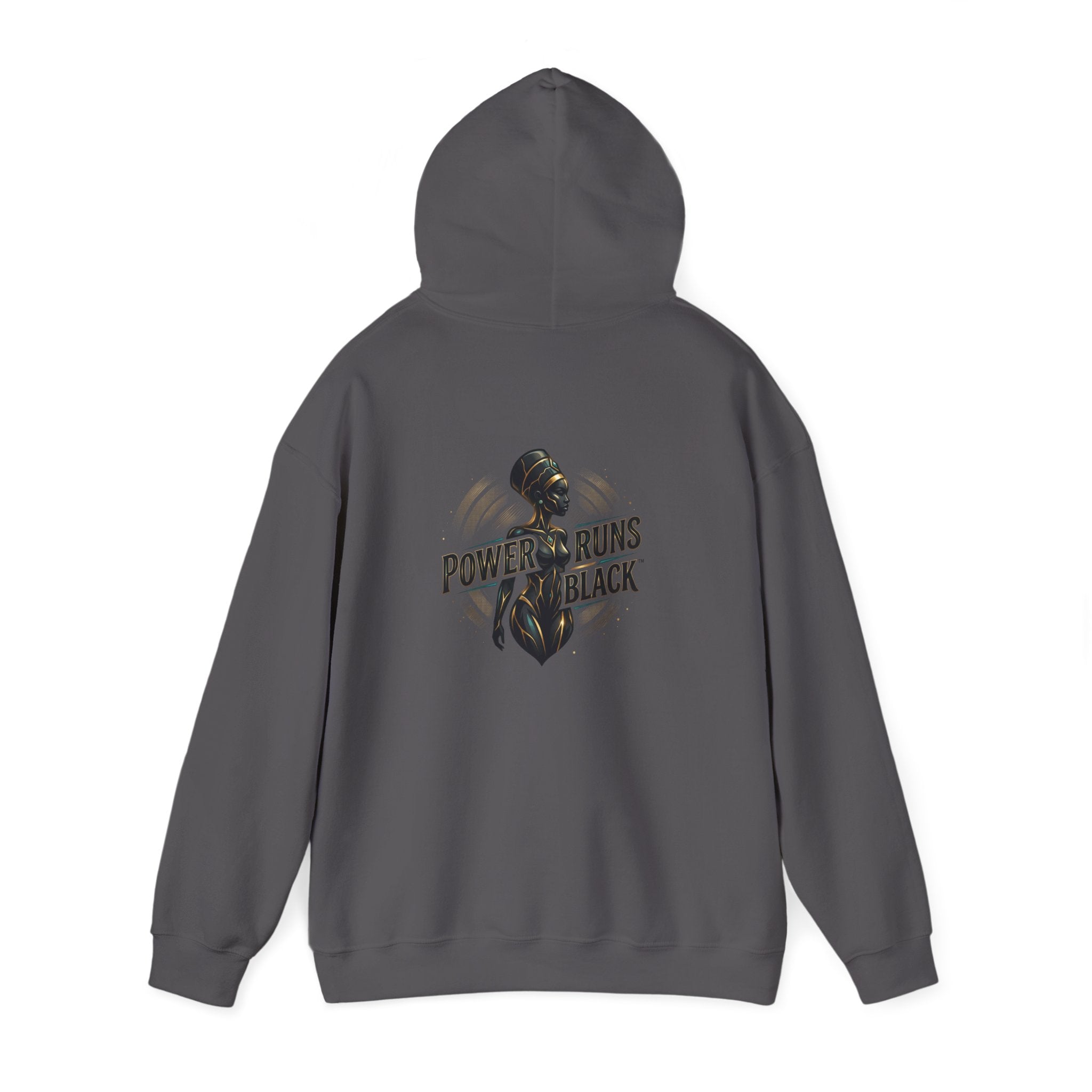 Power Runs Black PRB Logo hoodie Ascension State CROWN design by Power Runs Black
