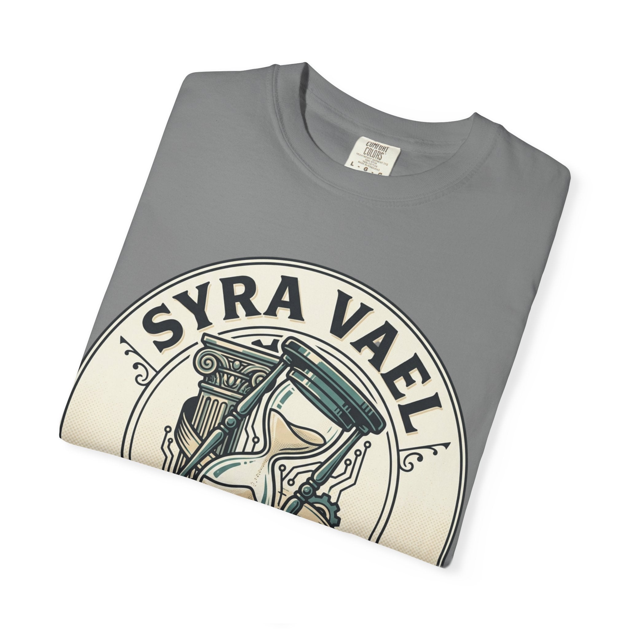 Power Runs Black PRB Syra Vael Hourglass Emblem T-Shirt by Power Runs Black
