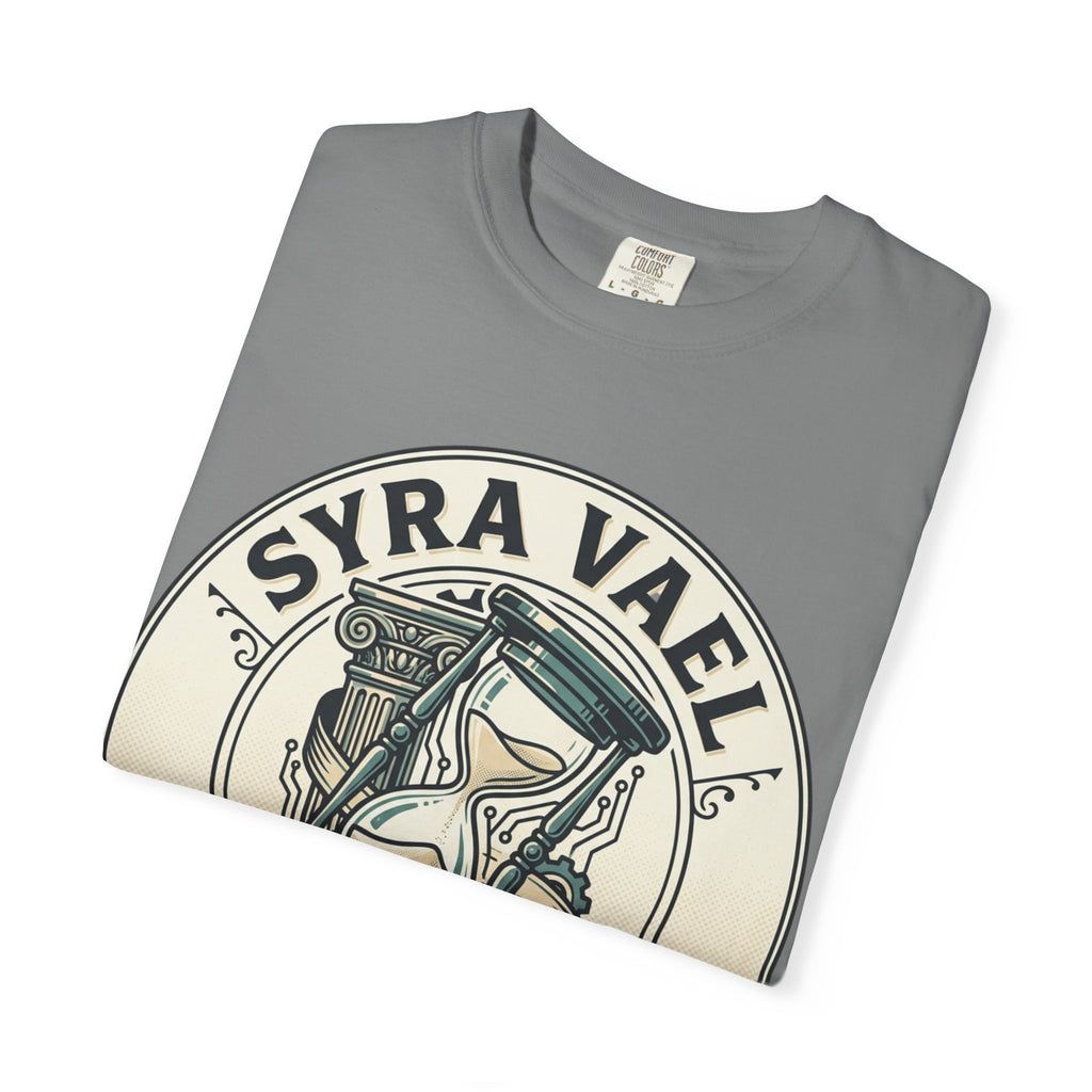 Power Runs Black PRB Syra Vael Hourglass Emblem T-Shirt by Printify